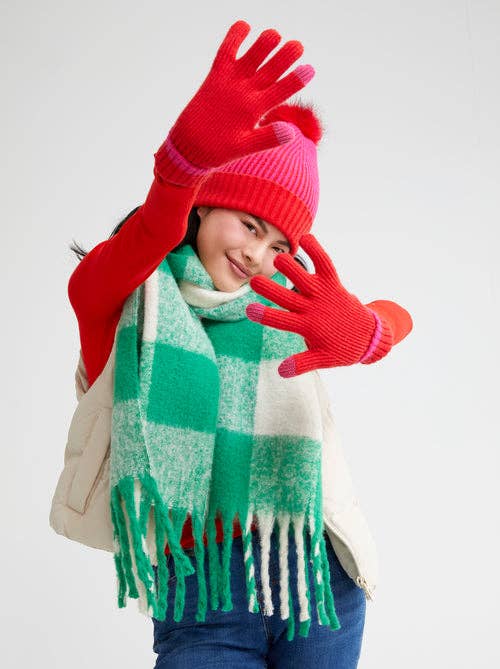 MARIAH SCARF: Pink