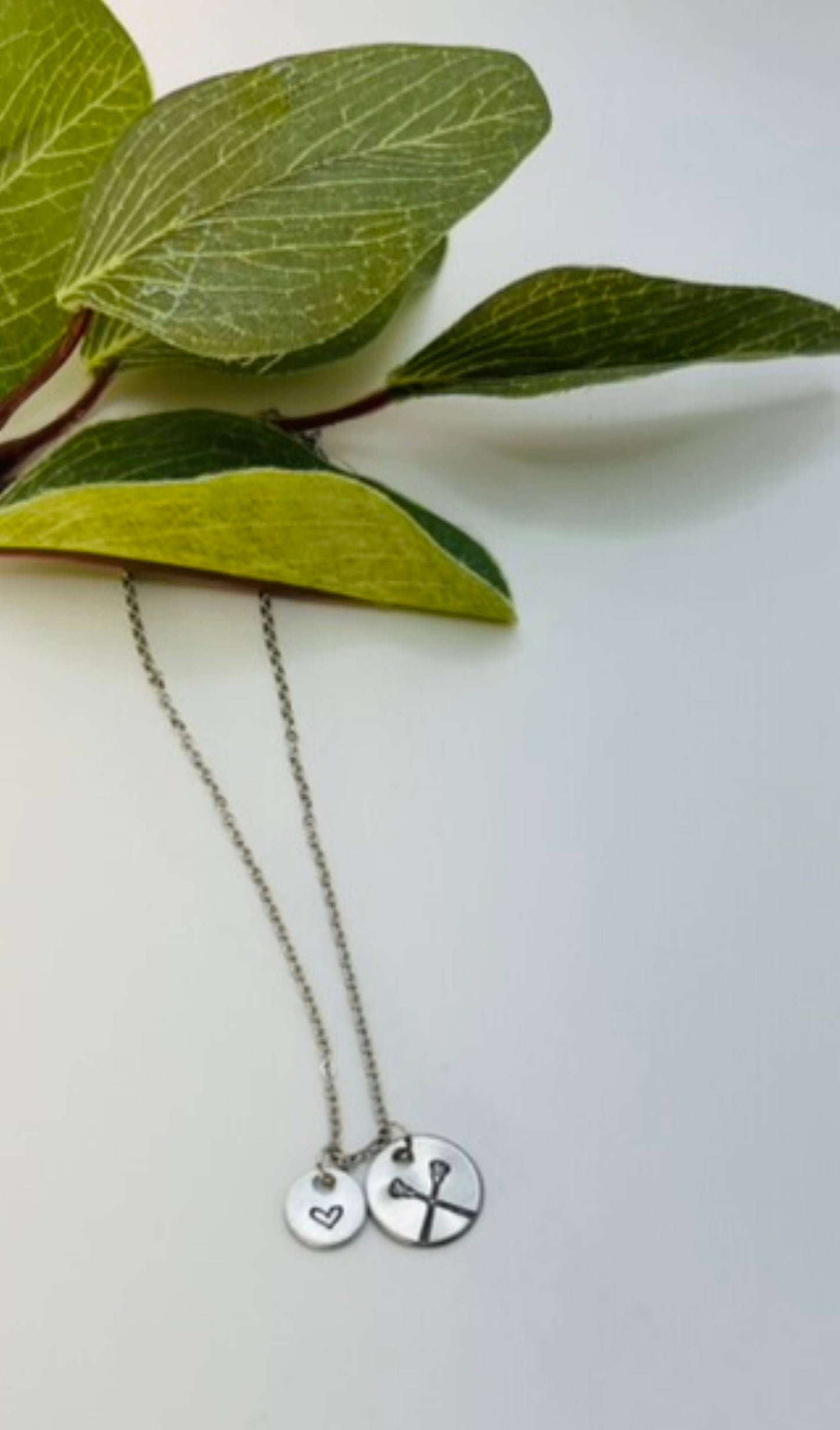 Lacrosse Necklace, Lacrosse Gift, Lacrosse Mom, Graduation: Silver