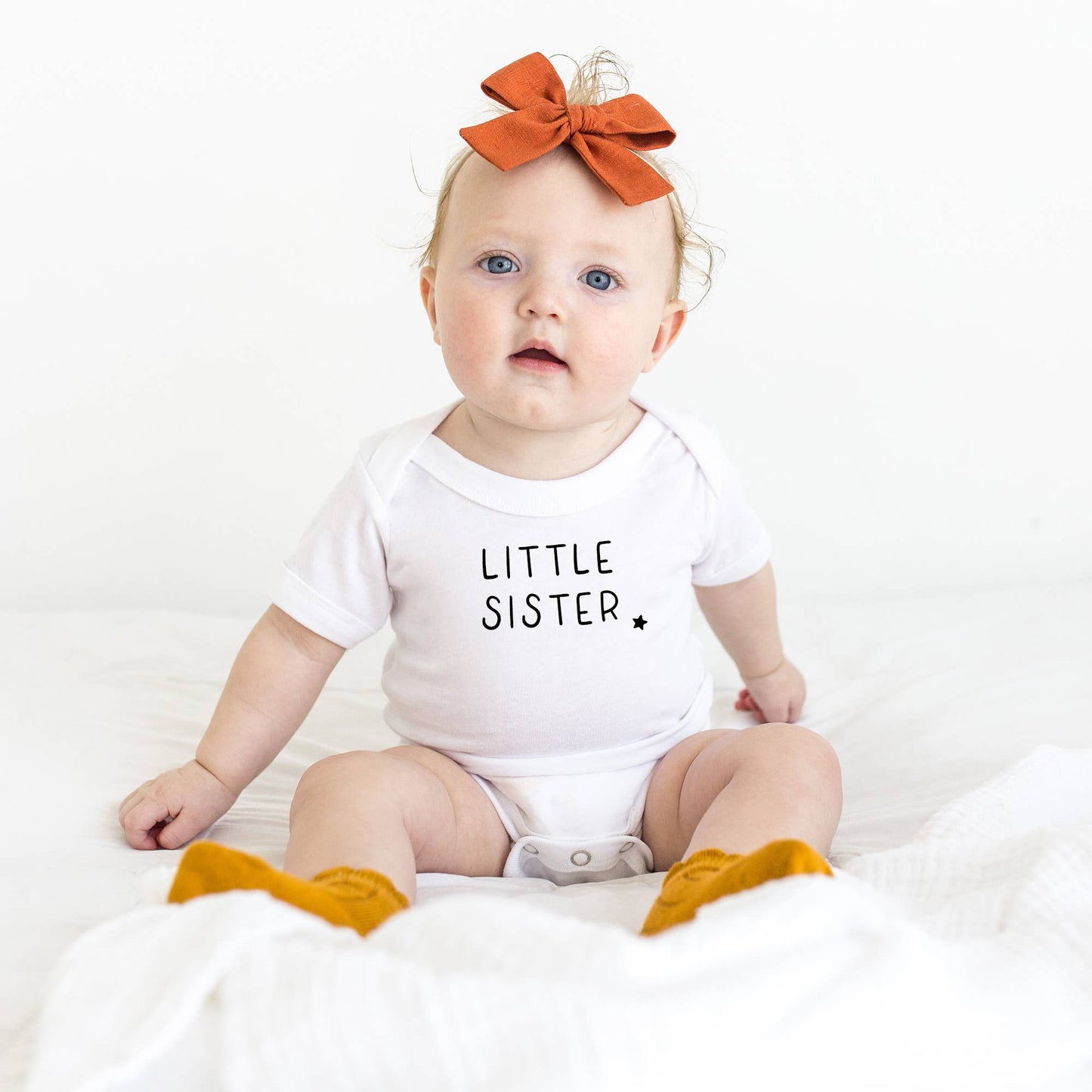 Little Sister/Brother Baby Wear: Vest 6-12 / Brother