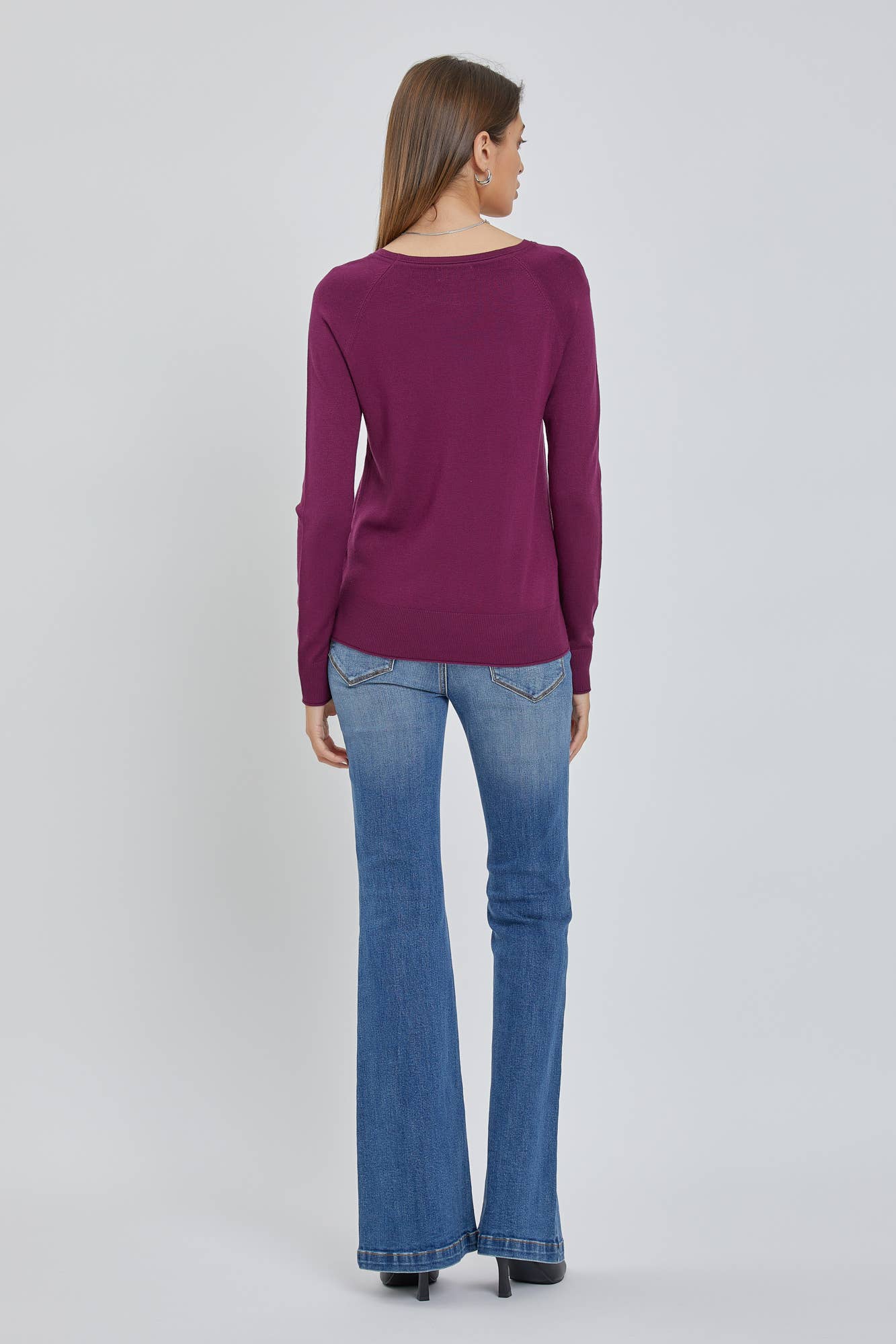 The Camille Sweater: Small / Cobalt