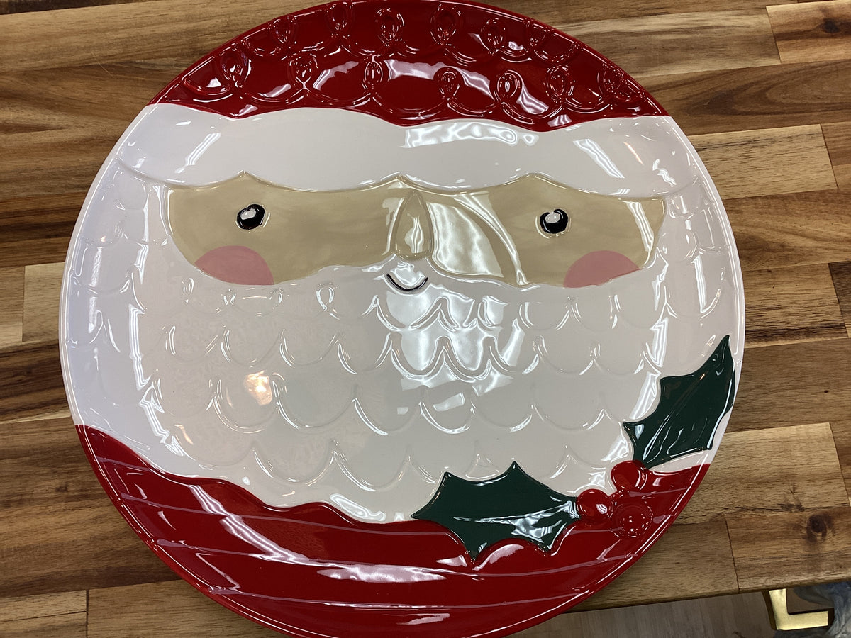 Santa platter