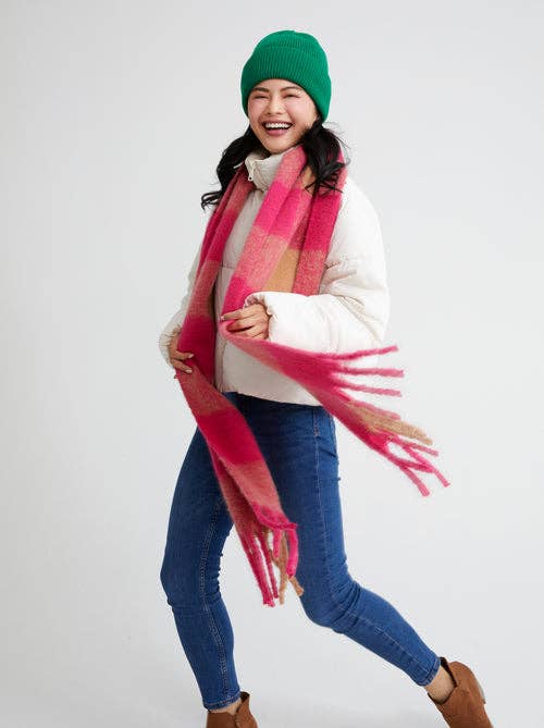 MARIAH SCARF: Pink