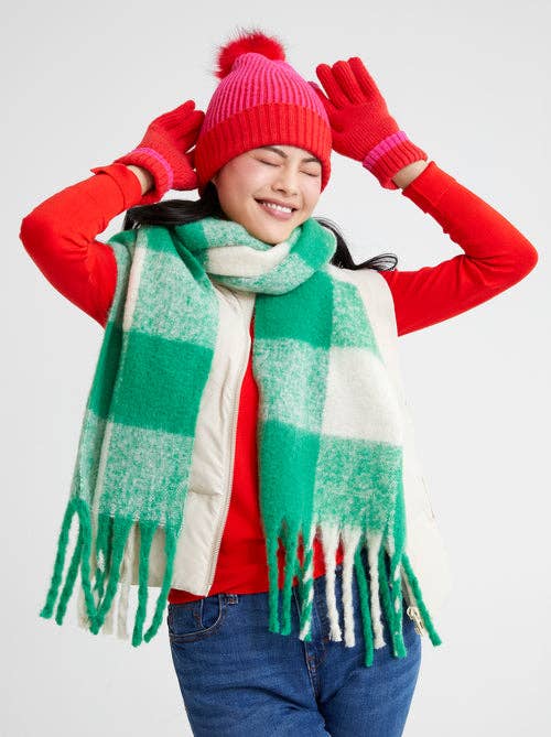 MARIAH SCARF: Pink
