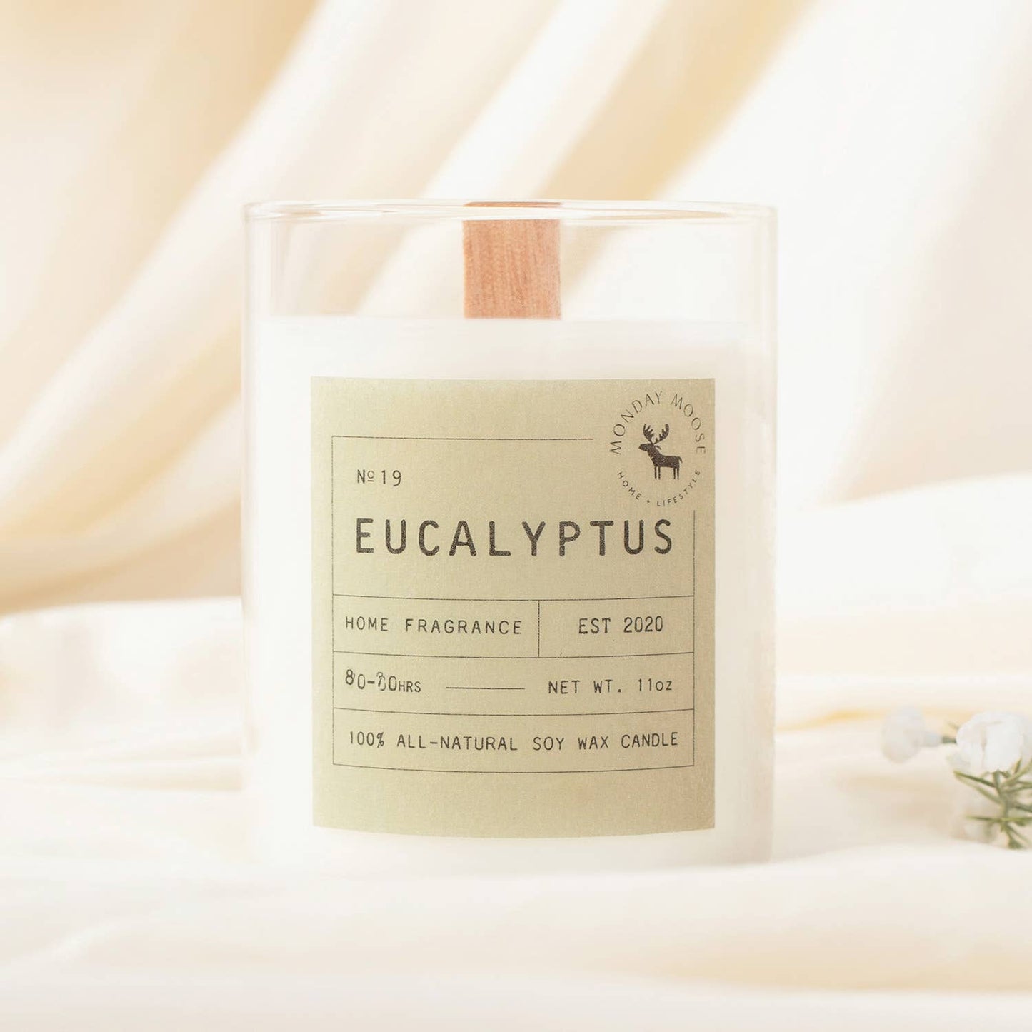 Sun Candle N. 19 (Eucalyptus, 11 oz.)
