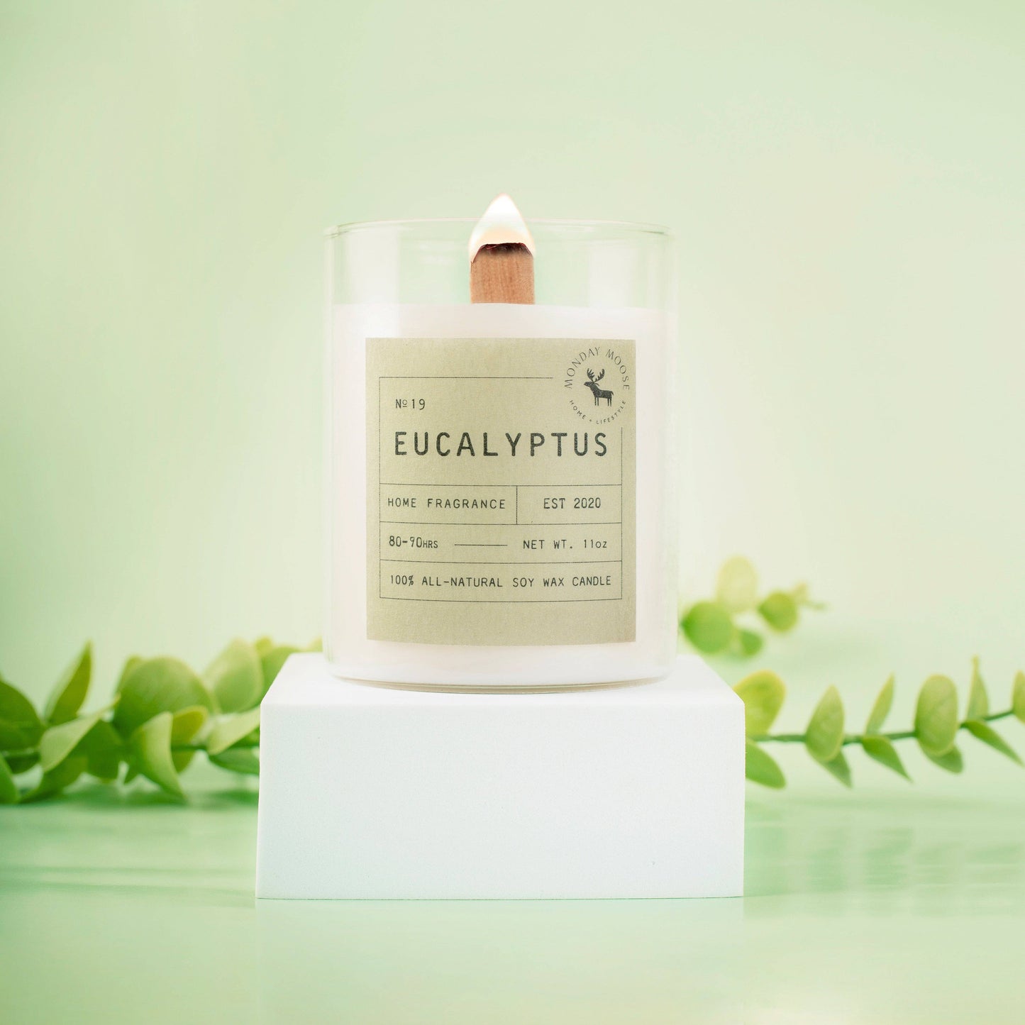 Sun Candle N. 19 (Eucalyptus, 11 oz.)
