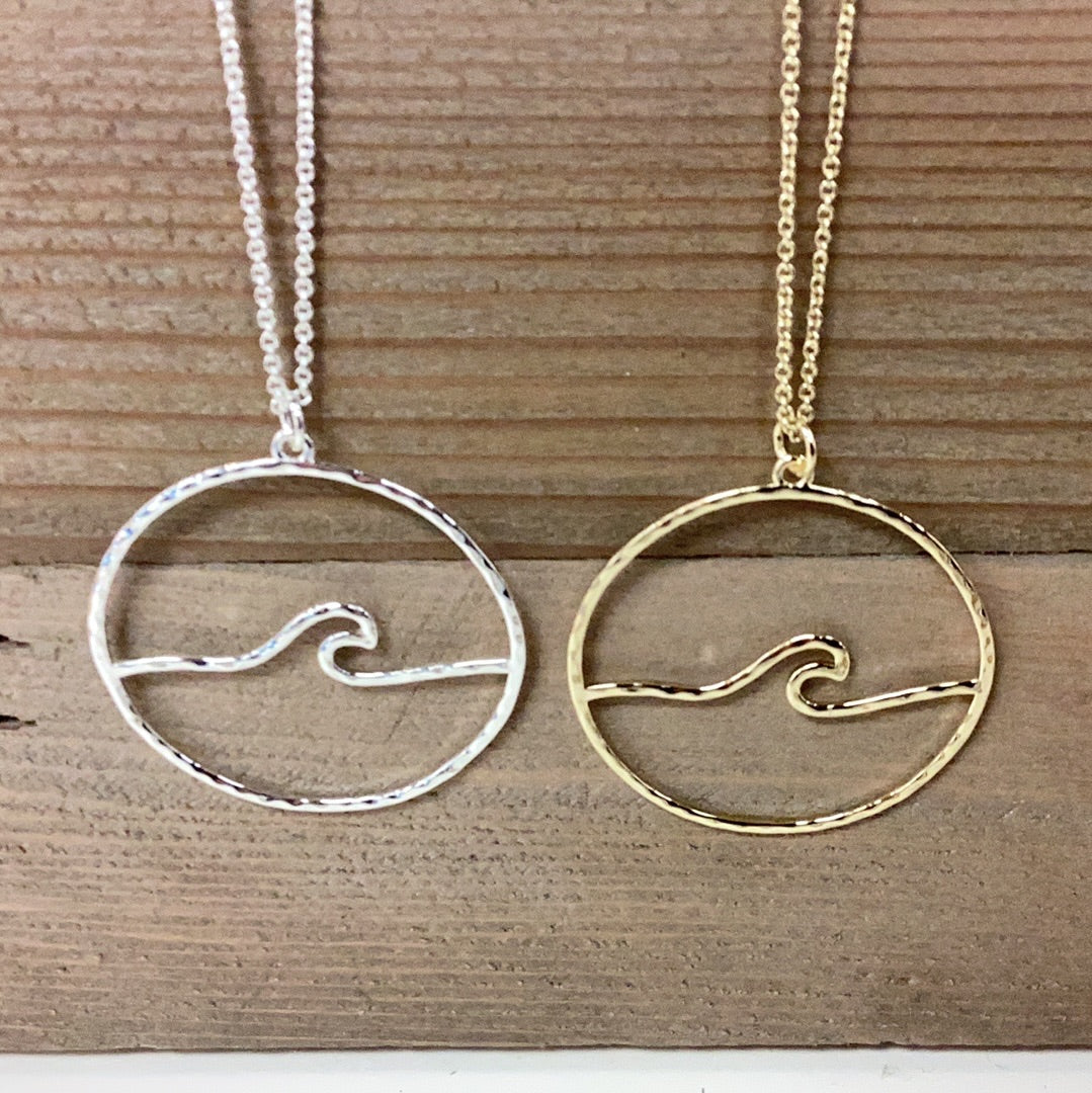 Pacifica necklace silver