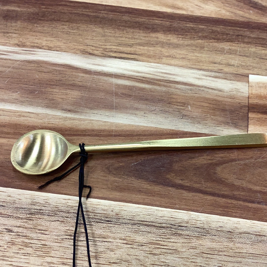 Brass spoon
