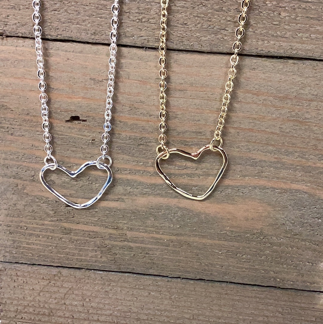 Amore necklace silver