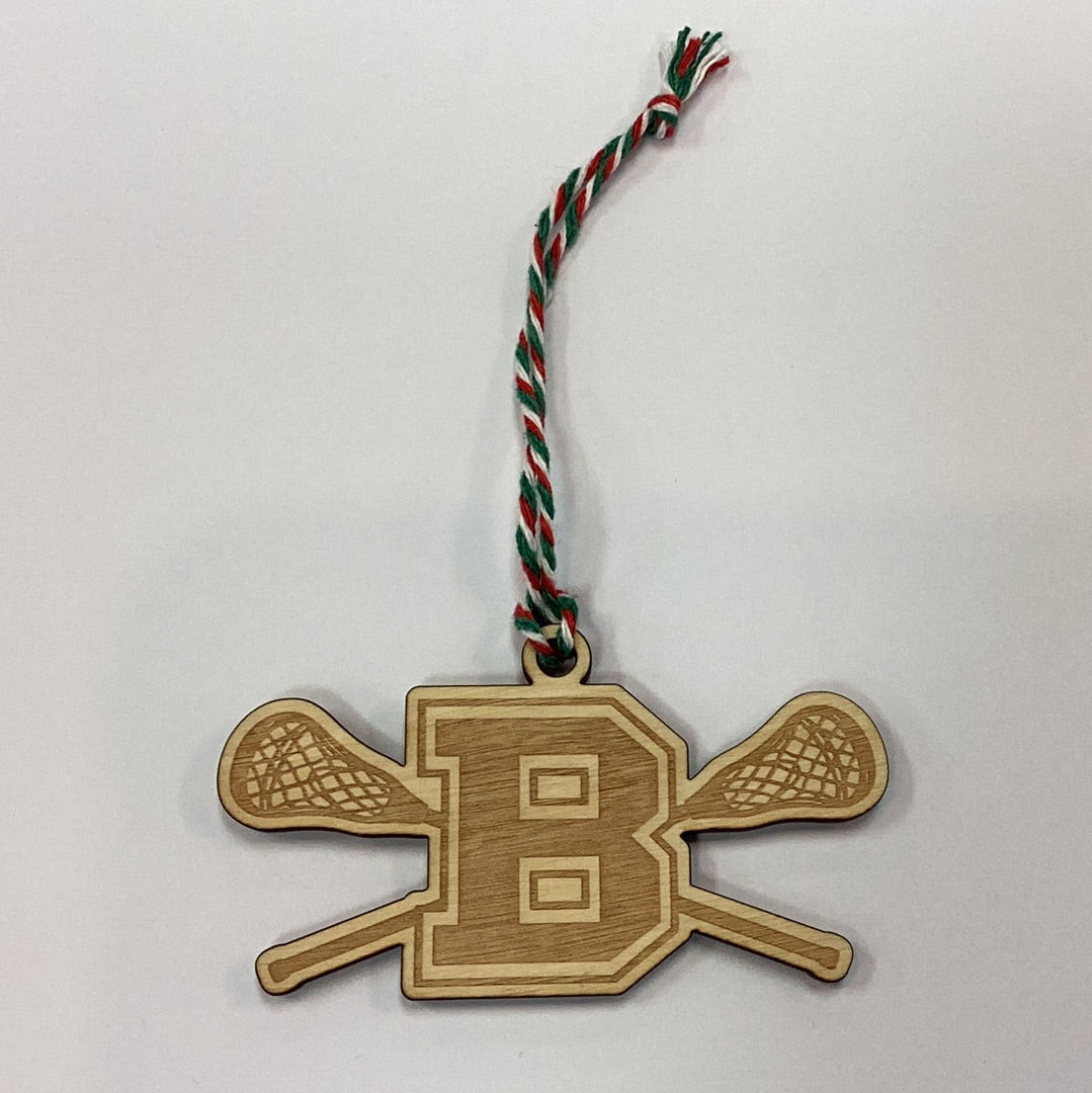 Brighton lacrosse ornament