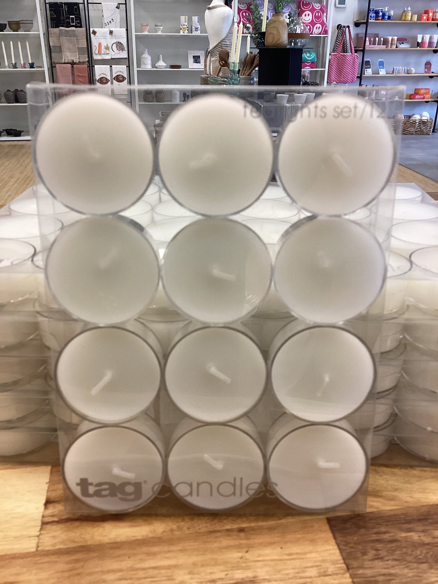 Tealight candles, set of 12