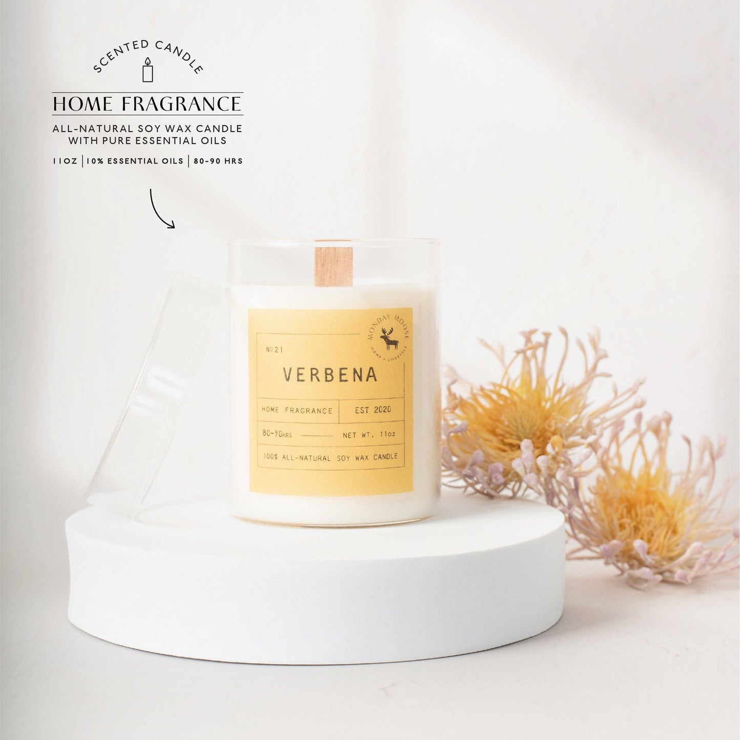 Sun Candle N. 21 (Verbena, 11 oz.)
