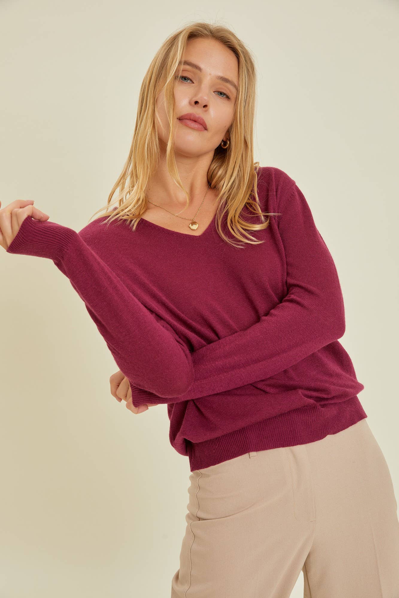 The Stella Sweater: Hunter / SM