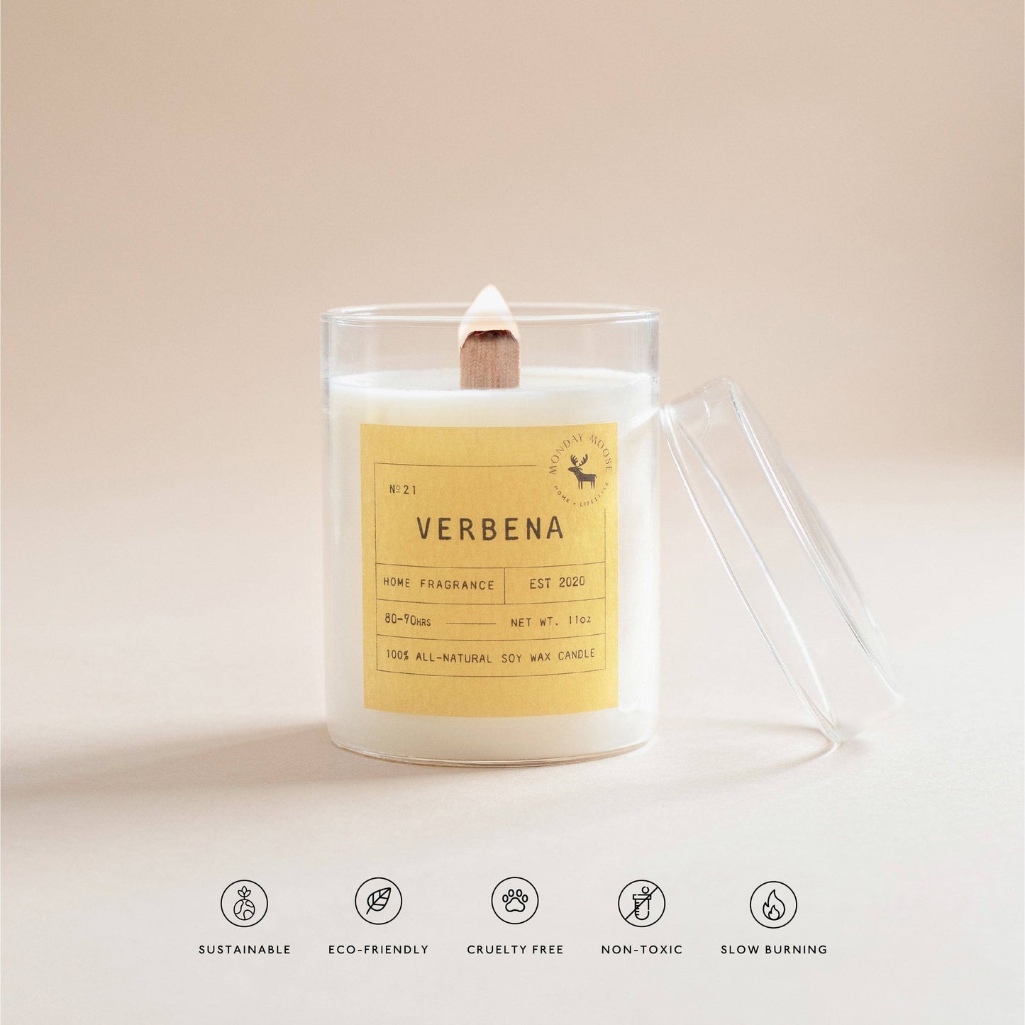 Sun Candle N. 21 (Verbena, 11 oz.)