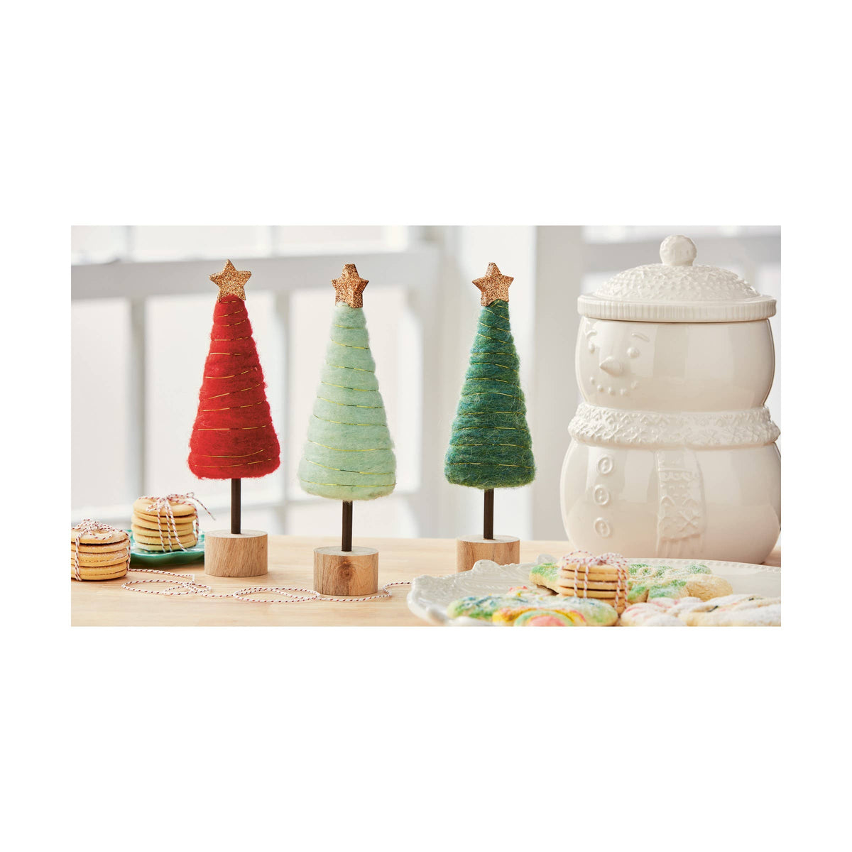 Christmas Cotton Candy Tree - Red