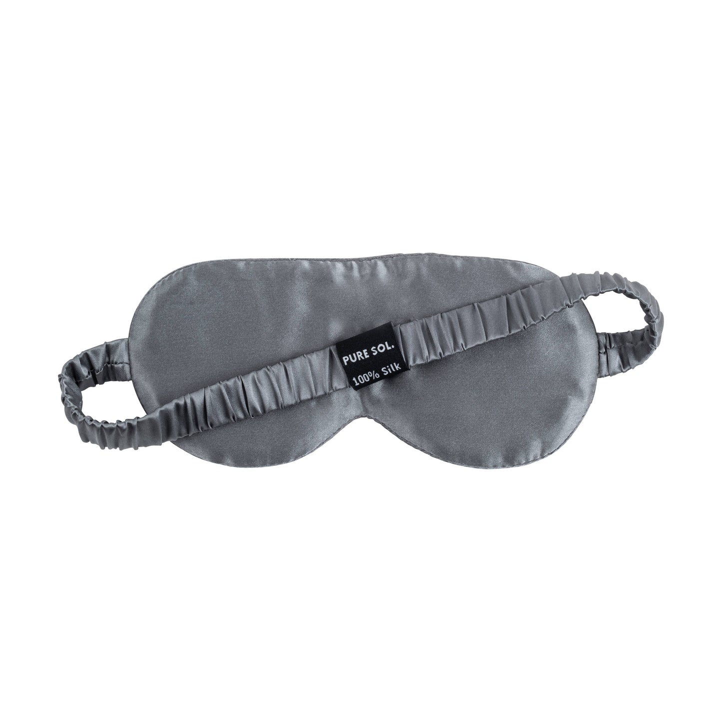Mulberry Silk Eye Sleep Eye Mask - Silk Sleep Mask: Charcoal