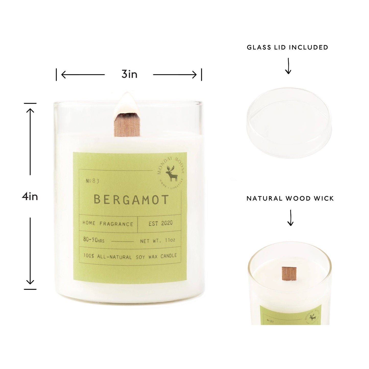 Sun Candle N. 83 (Bergamot, 11 oz.)