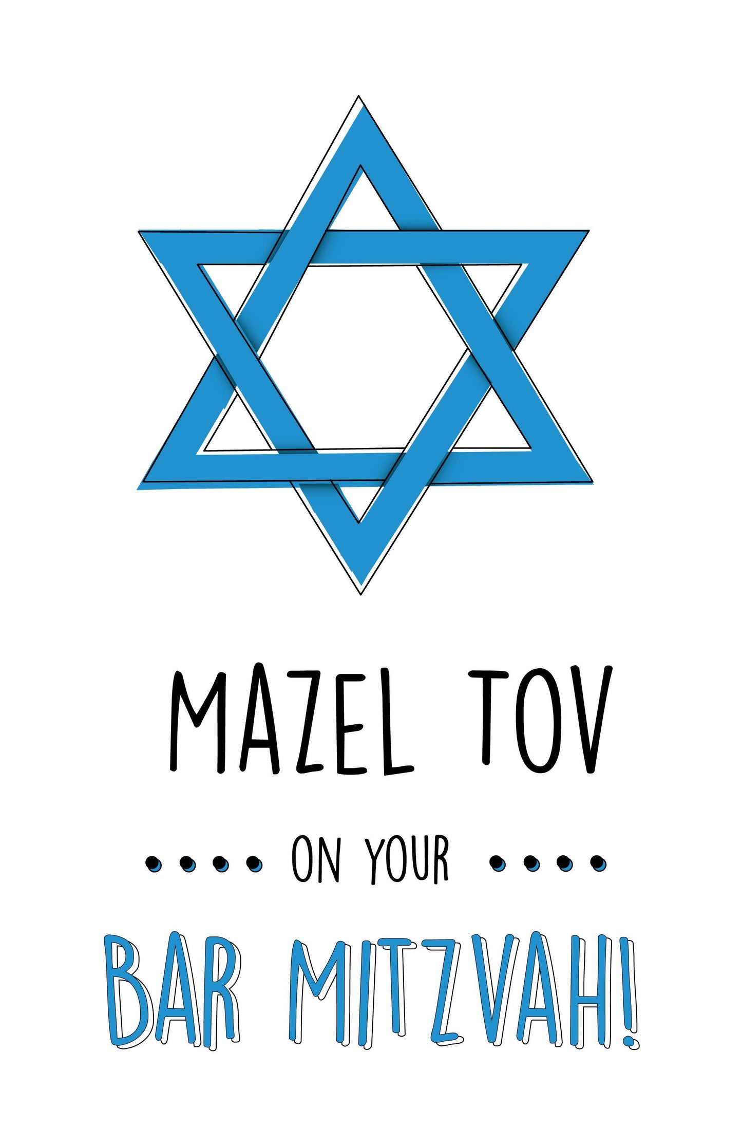 Bar Mitzvah Card