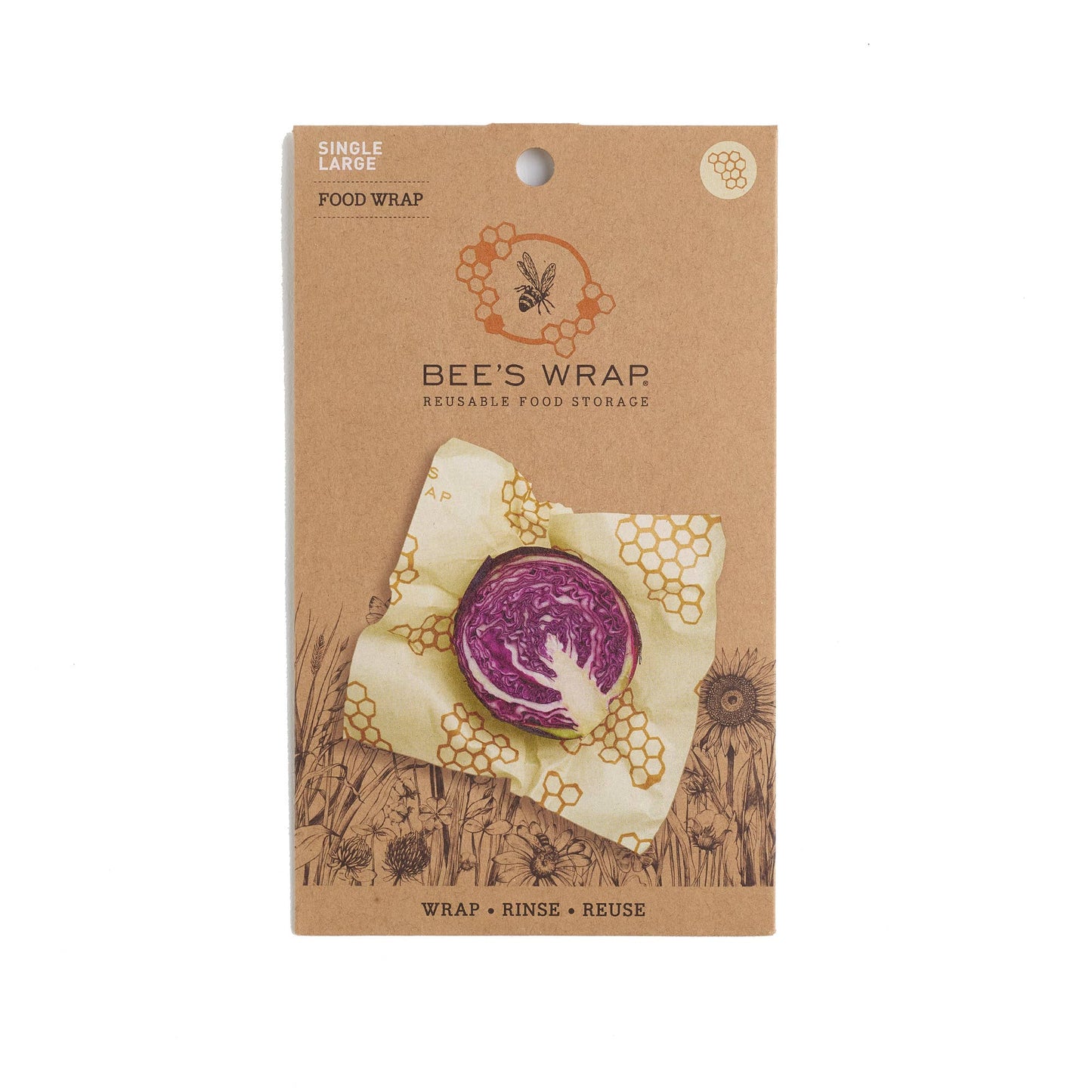 Bee's Wrap - Large Wrap - Honeycomb Print