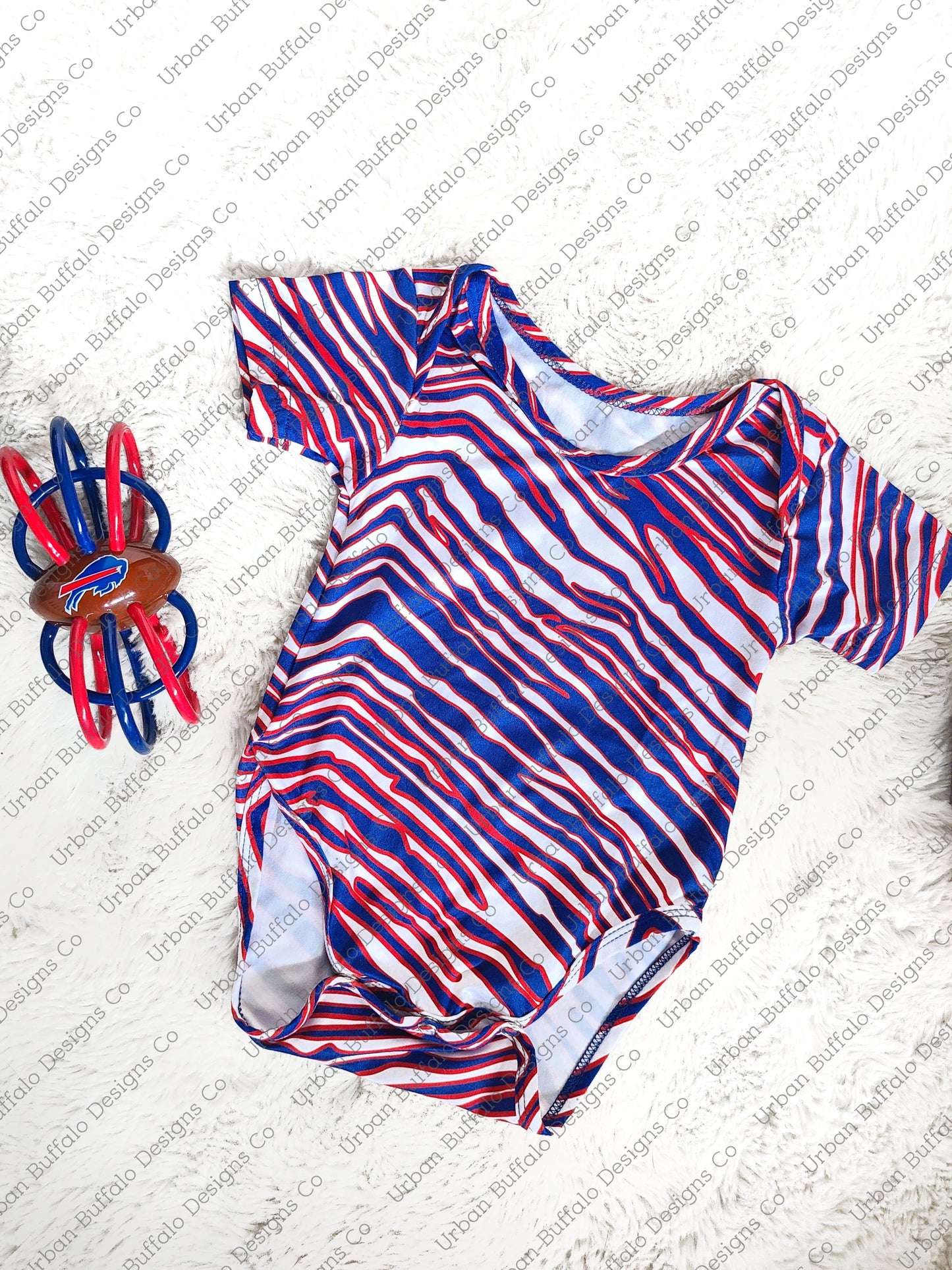 Buffalo Zuba Baby Bodysuit: 3-6m