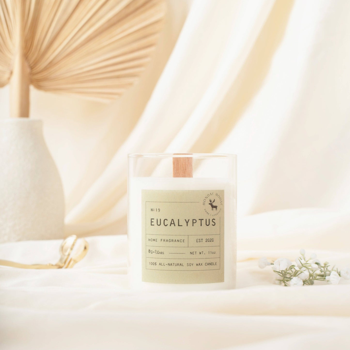Sun Candle N. 19 (Eucalyptus, 11 oz.)