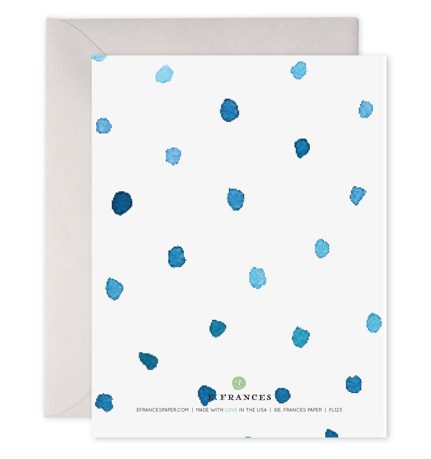 Stripes Thinking Of You | Sympathy Condolence Greeting Card: 4.25 X 5.5 INCHES