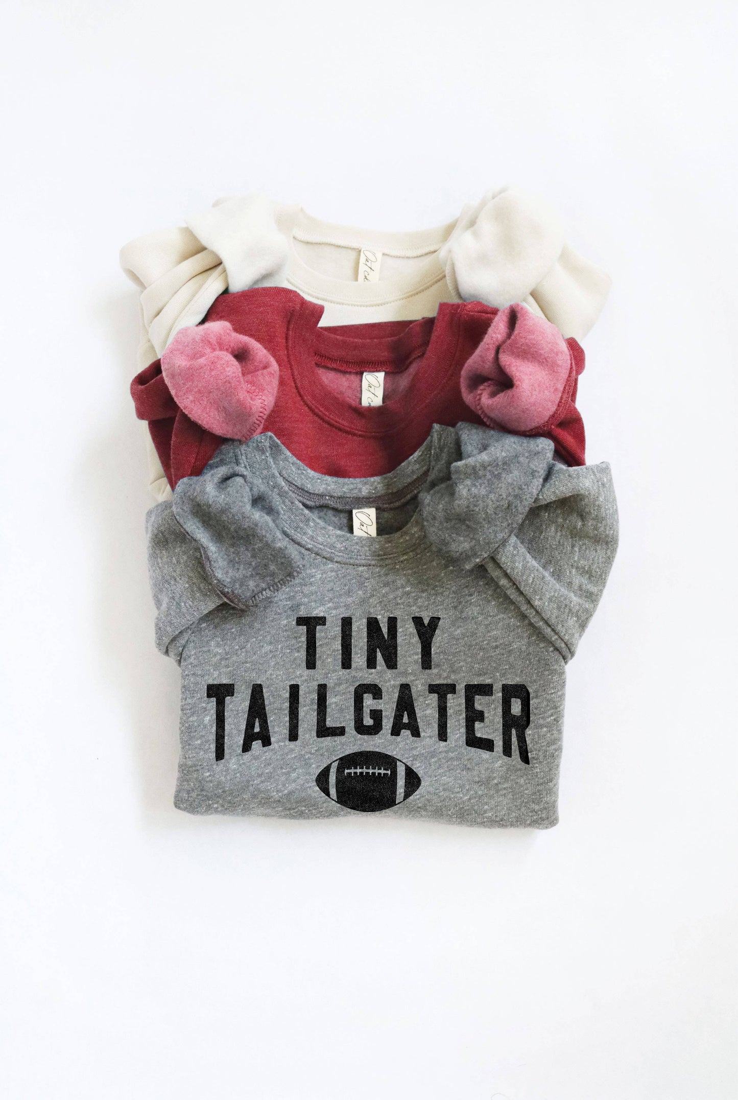 TINY TAILGATER Sweatshirt: ROYAL blue/ 2T
