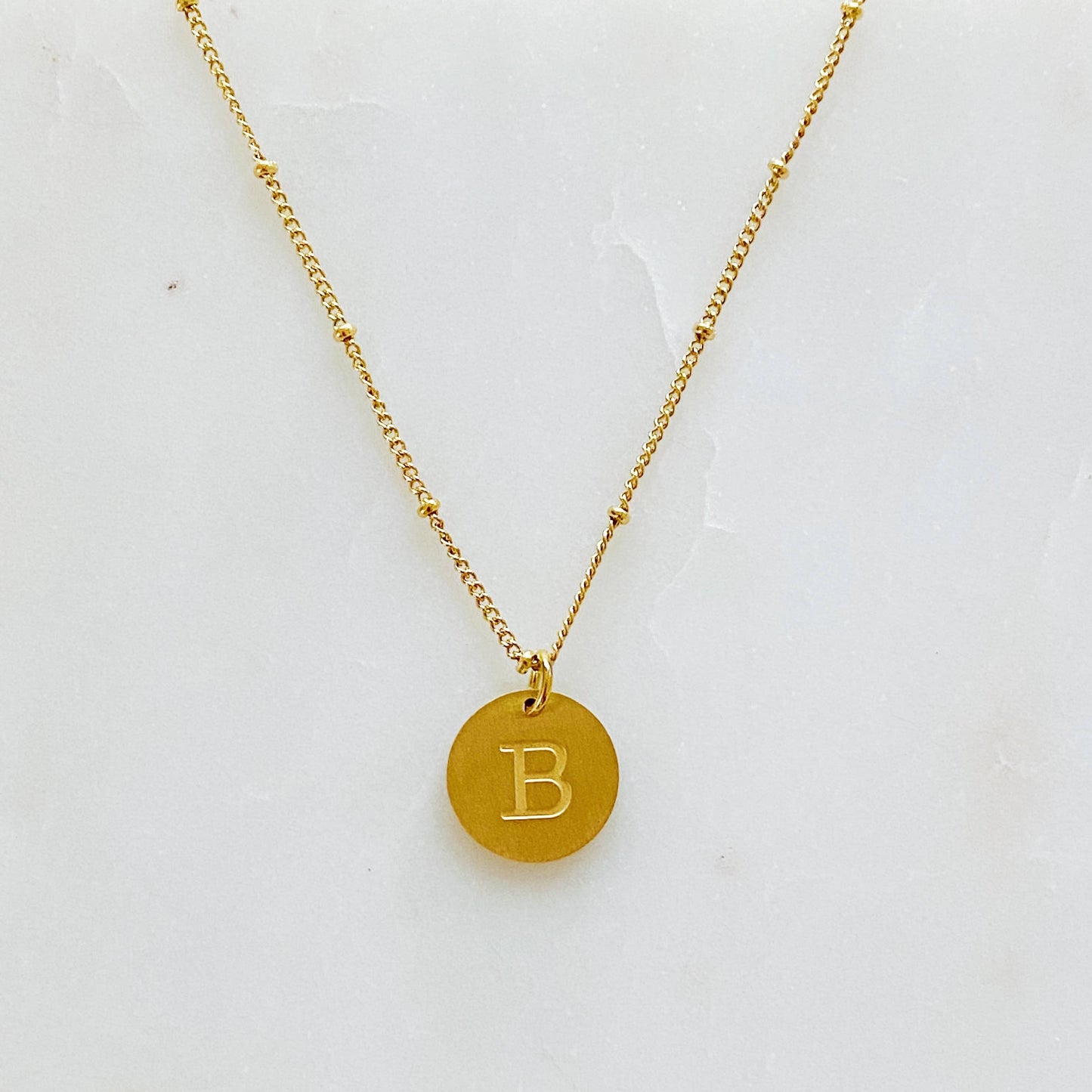 Ellison + Young: Initial Necklace: T