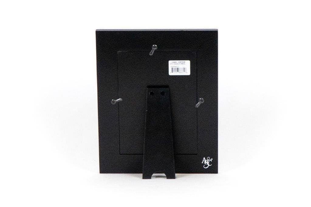 11805 - 8x10x.75 wood photo frame (SOLID) black (5x7)