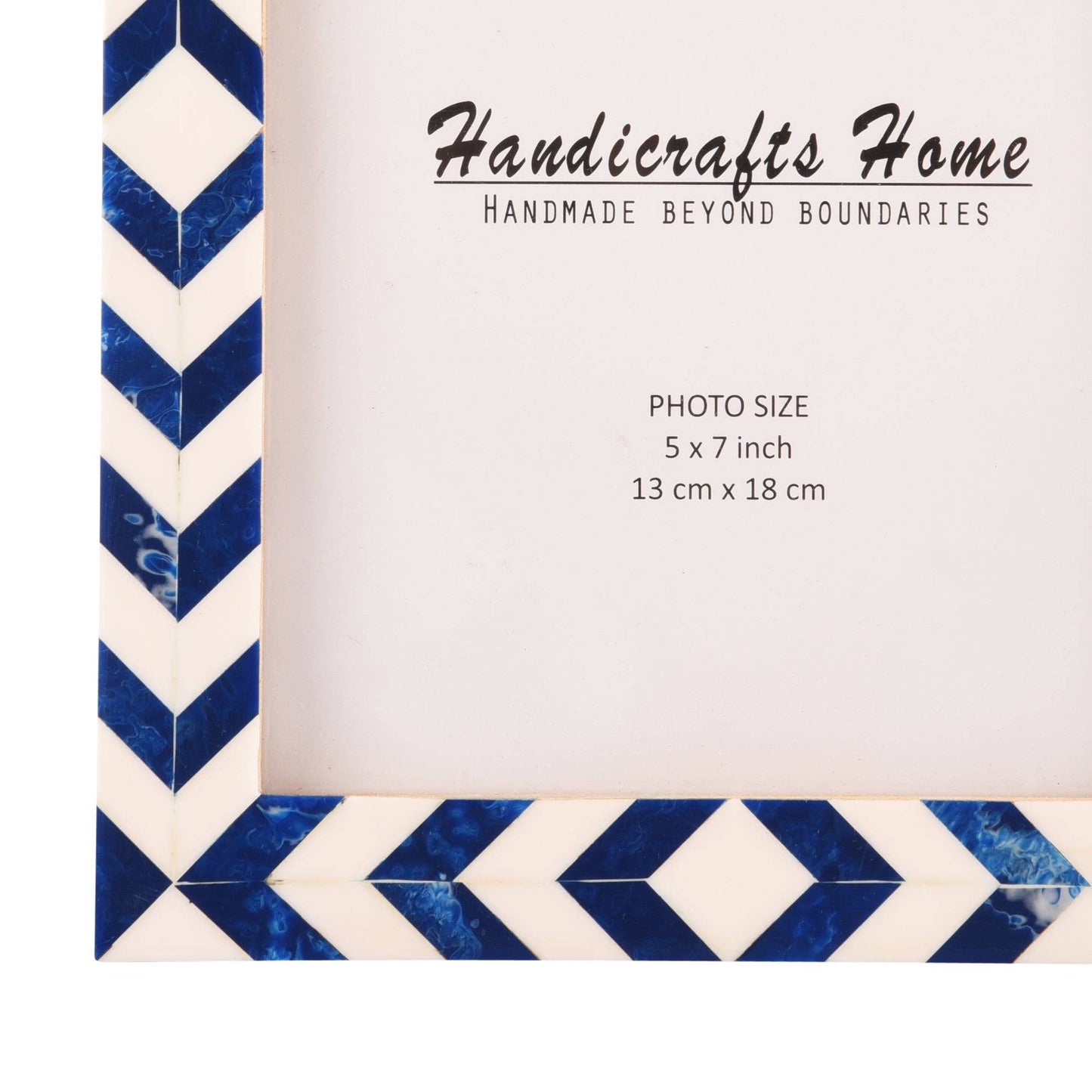 Photo Frame Lisbon Azul Pack of 2 Blue & White 5x7 Inch: Lisbon Azul