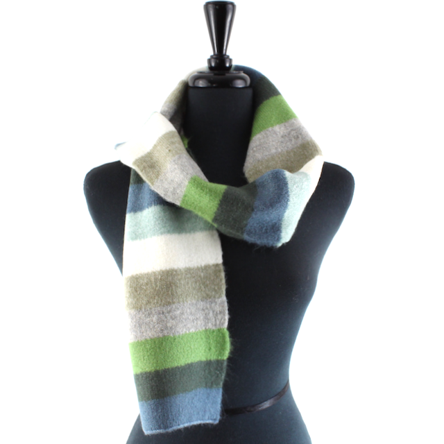 S23215 Merry Fun Scarf: 02 BLU/RED/YLW