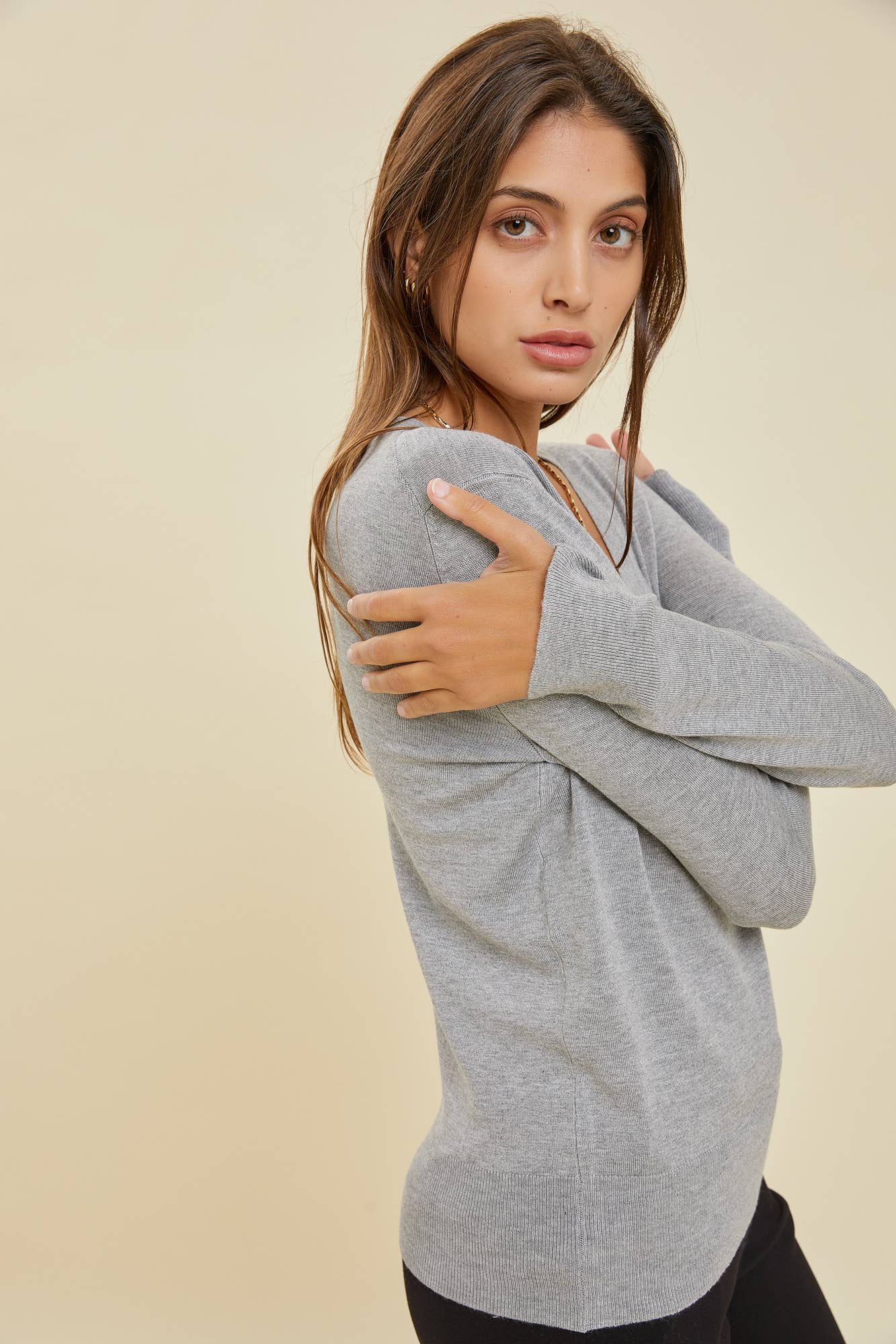 The Vera Sweater: Magenta / Small