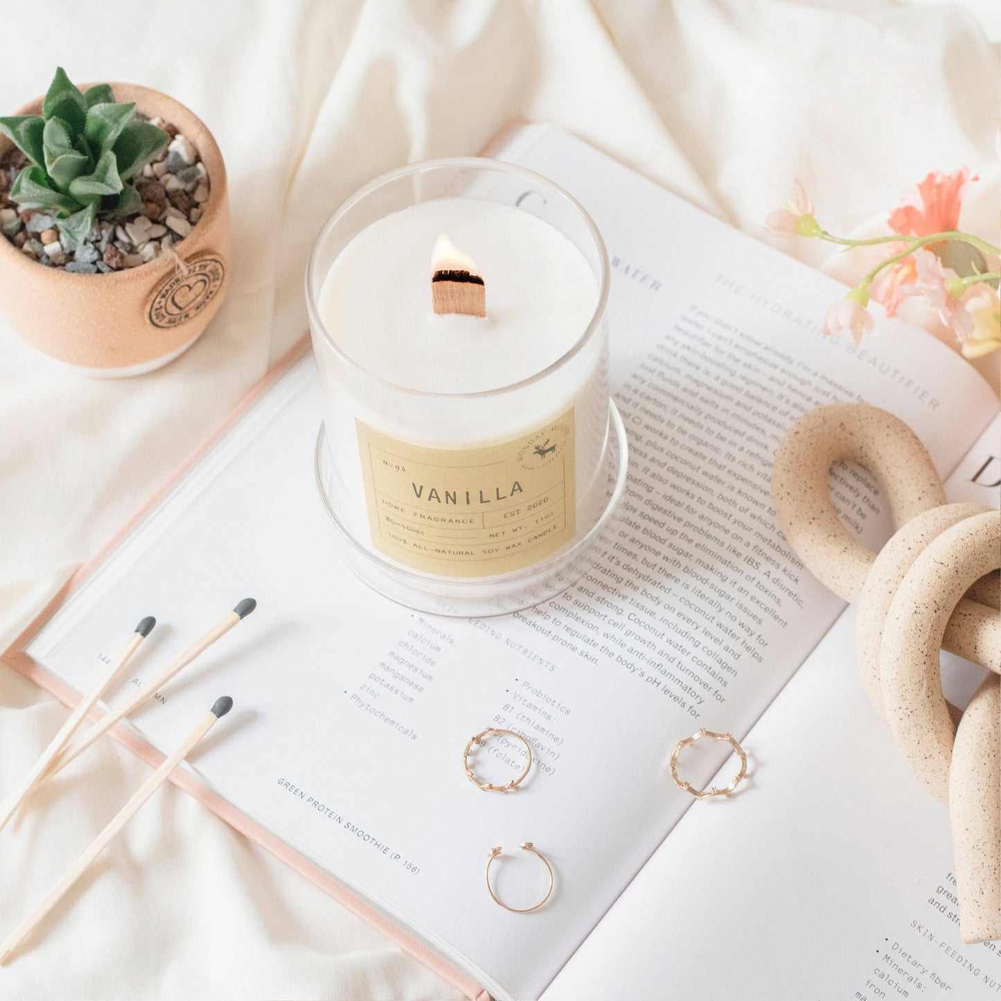 Sun Candle N. 94 (Vanilla, 11 oz.)