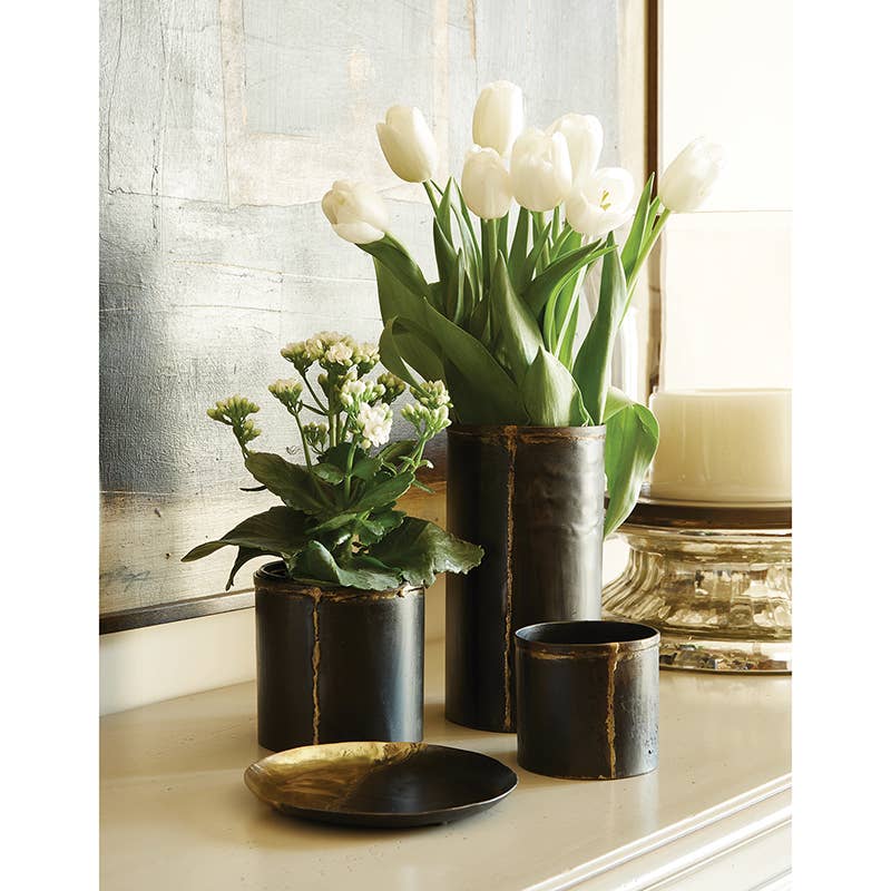 Recycled Small Iron + Brass Tray