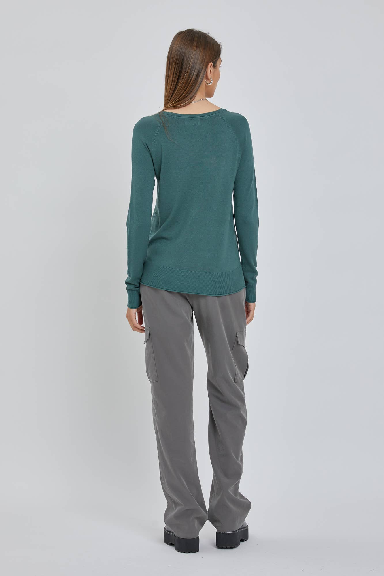 The Camille Sweater: Small / Cobalt