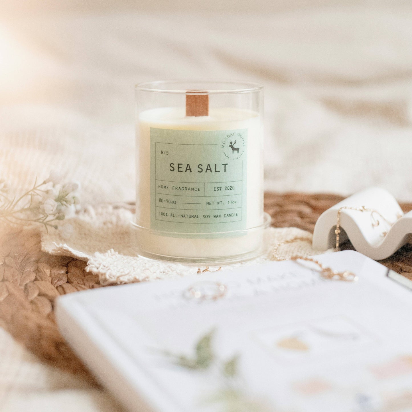 Sun Candle N. 5 (Sea Salt, 11 oz.)