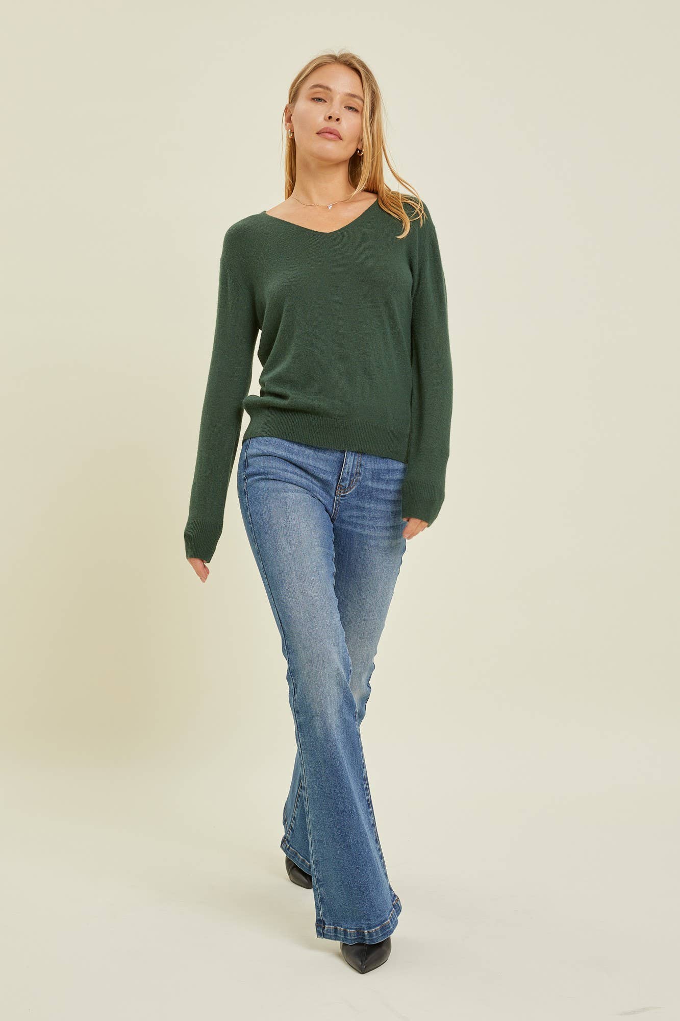The Stella Sweater: Hunter / SM