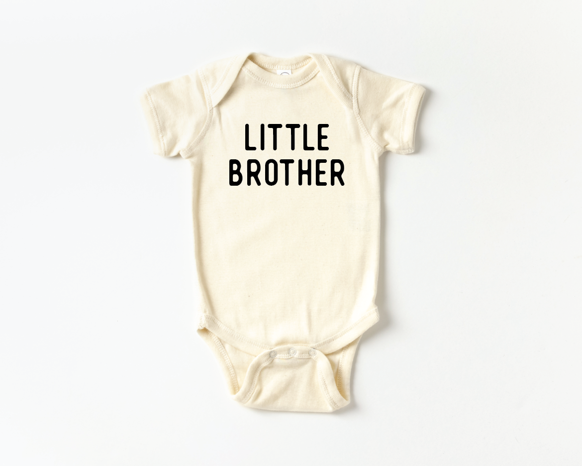 Little Brother Onesie: 6/12 Months