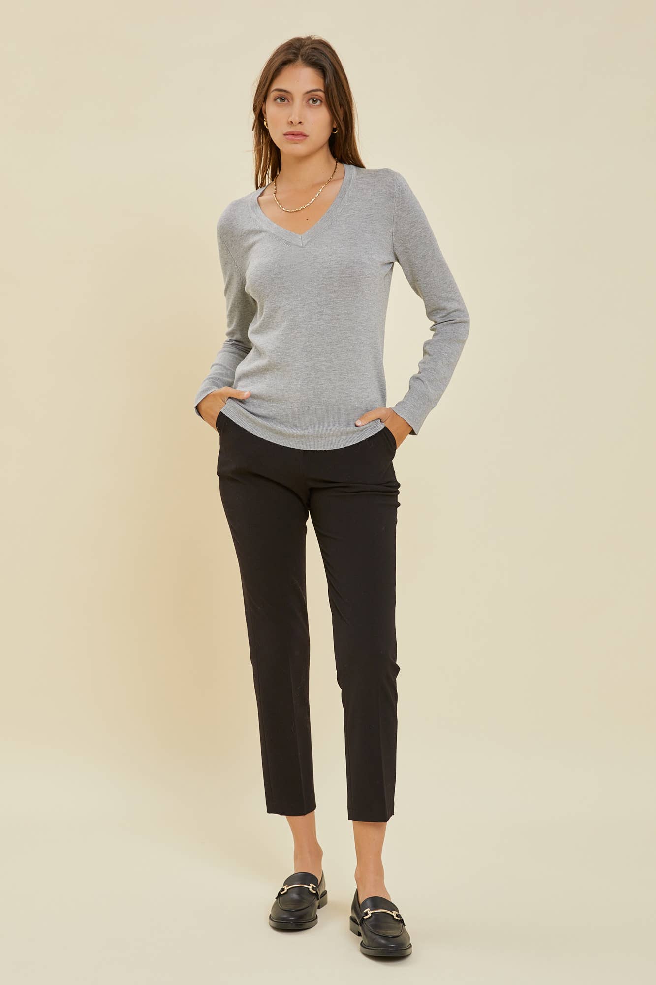 The Vera Sweater: Magenta / Small