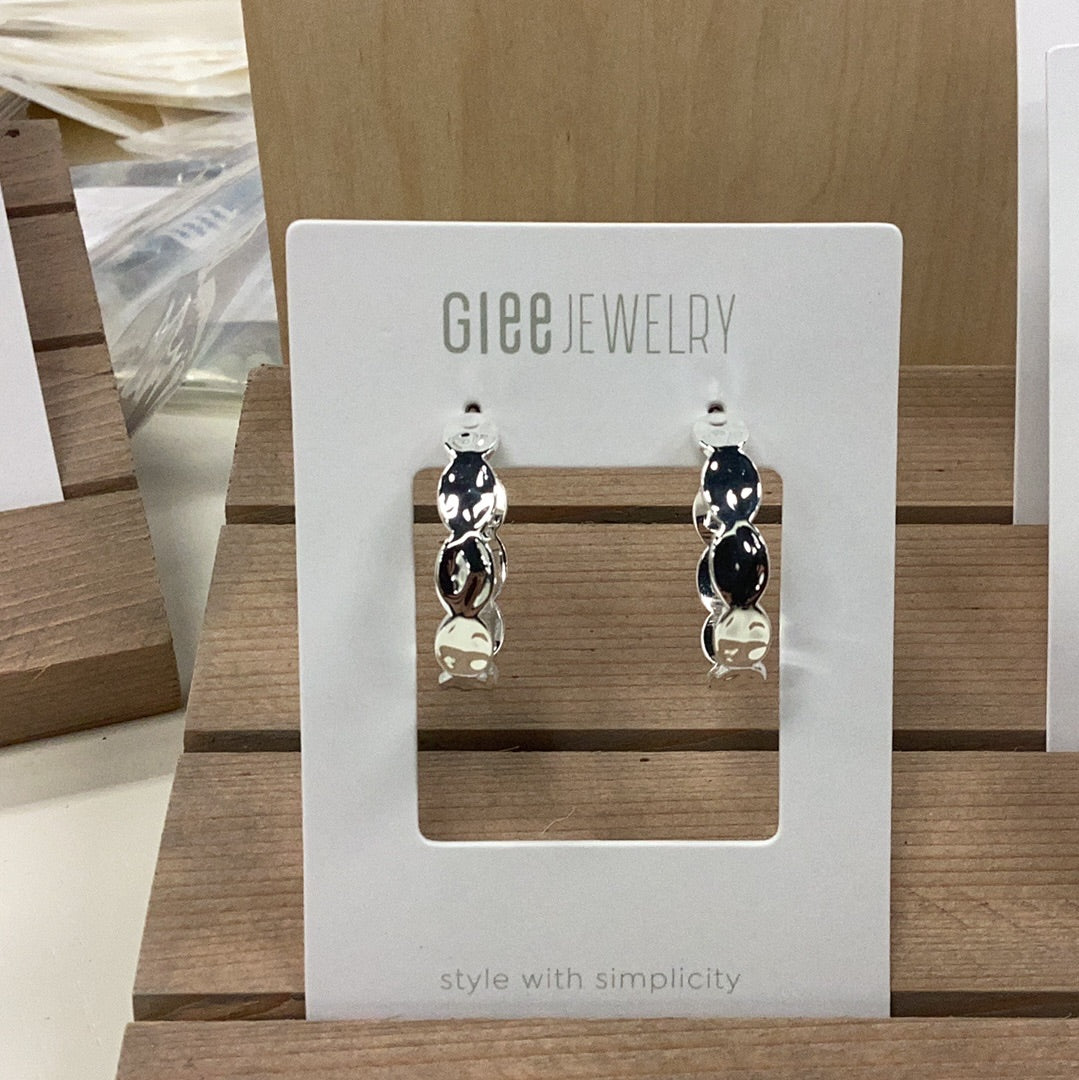 Glee Pippa hoops silver
