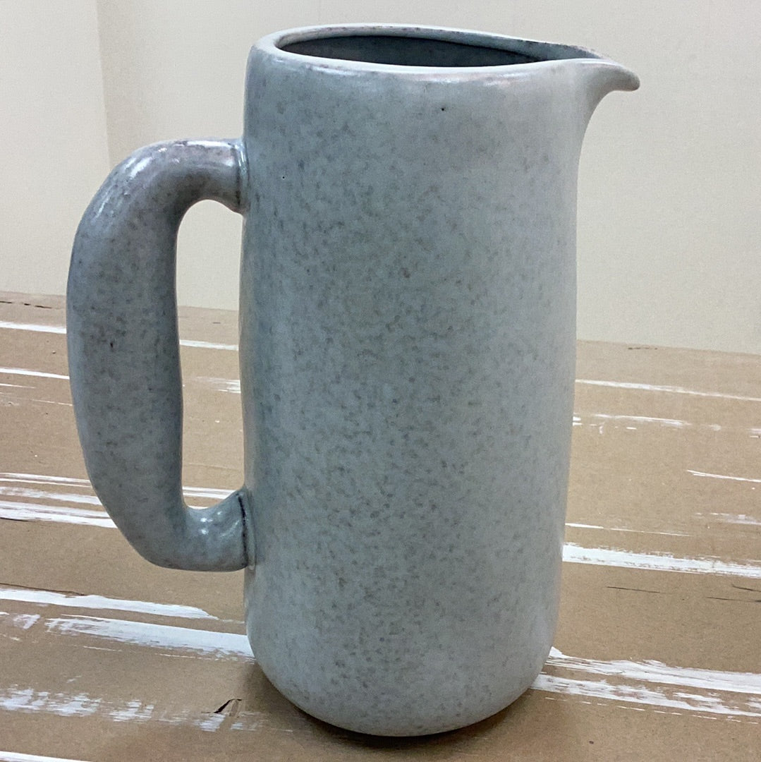 7.3” stoneware pitcher