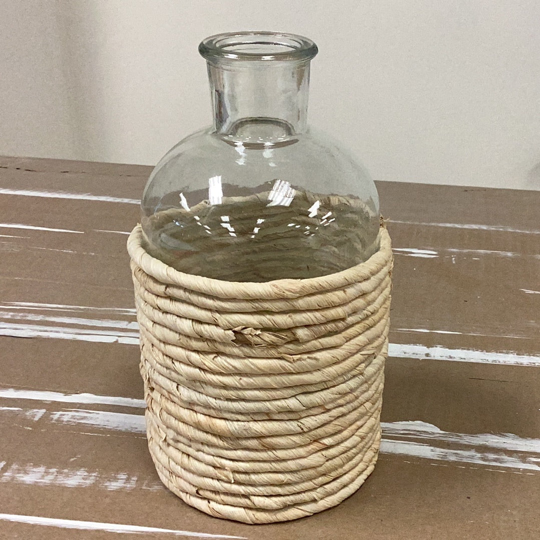 7.87 glass weave bottle