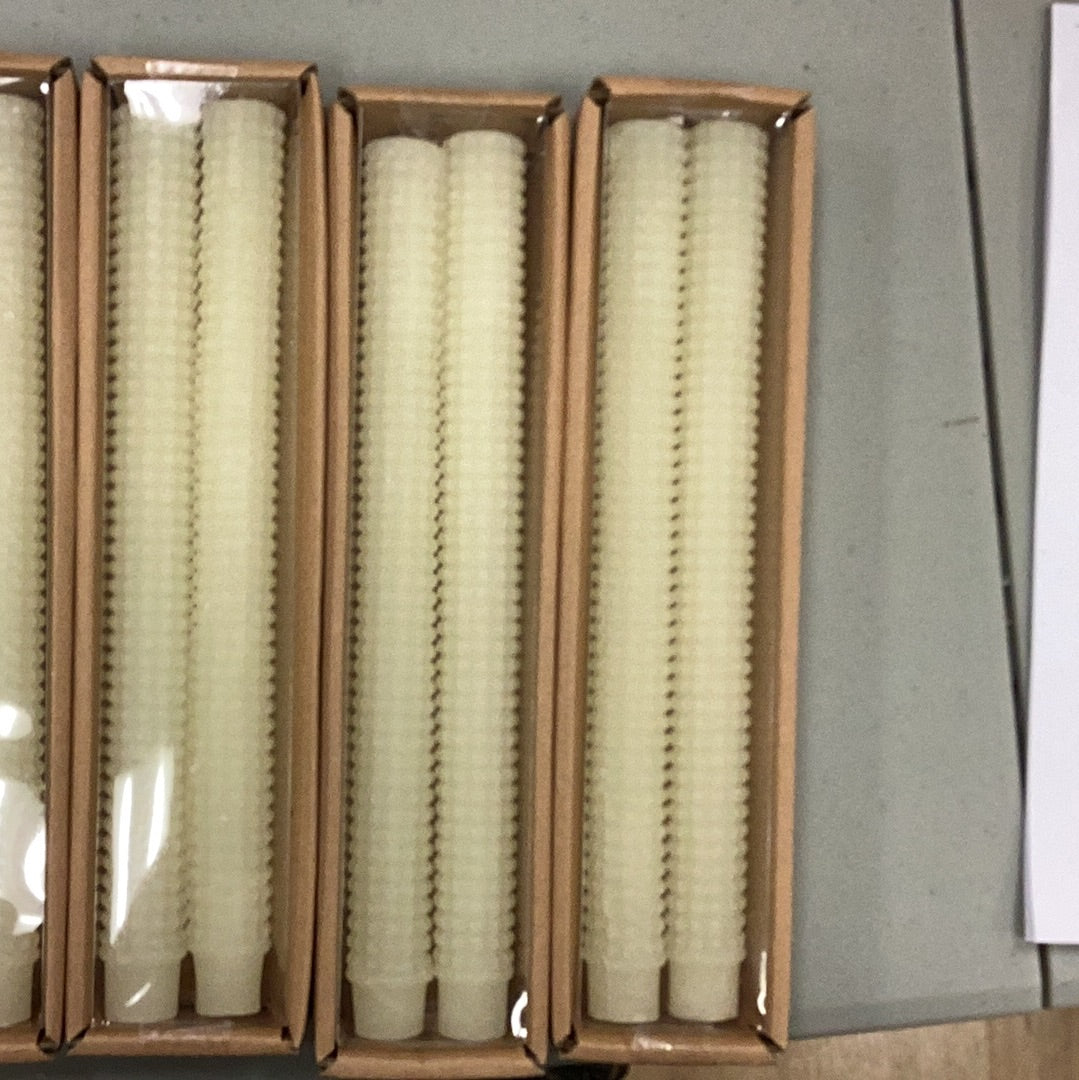 Hobnail pillar Taper candle
