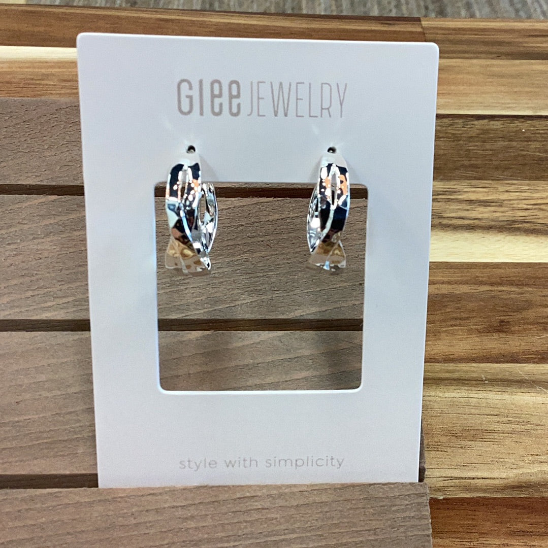 Glee Ravishing Ramona hoops silver