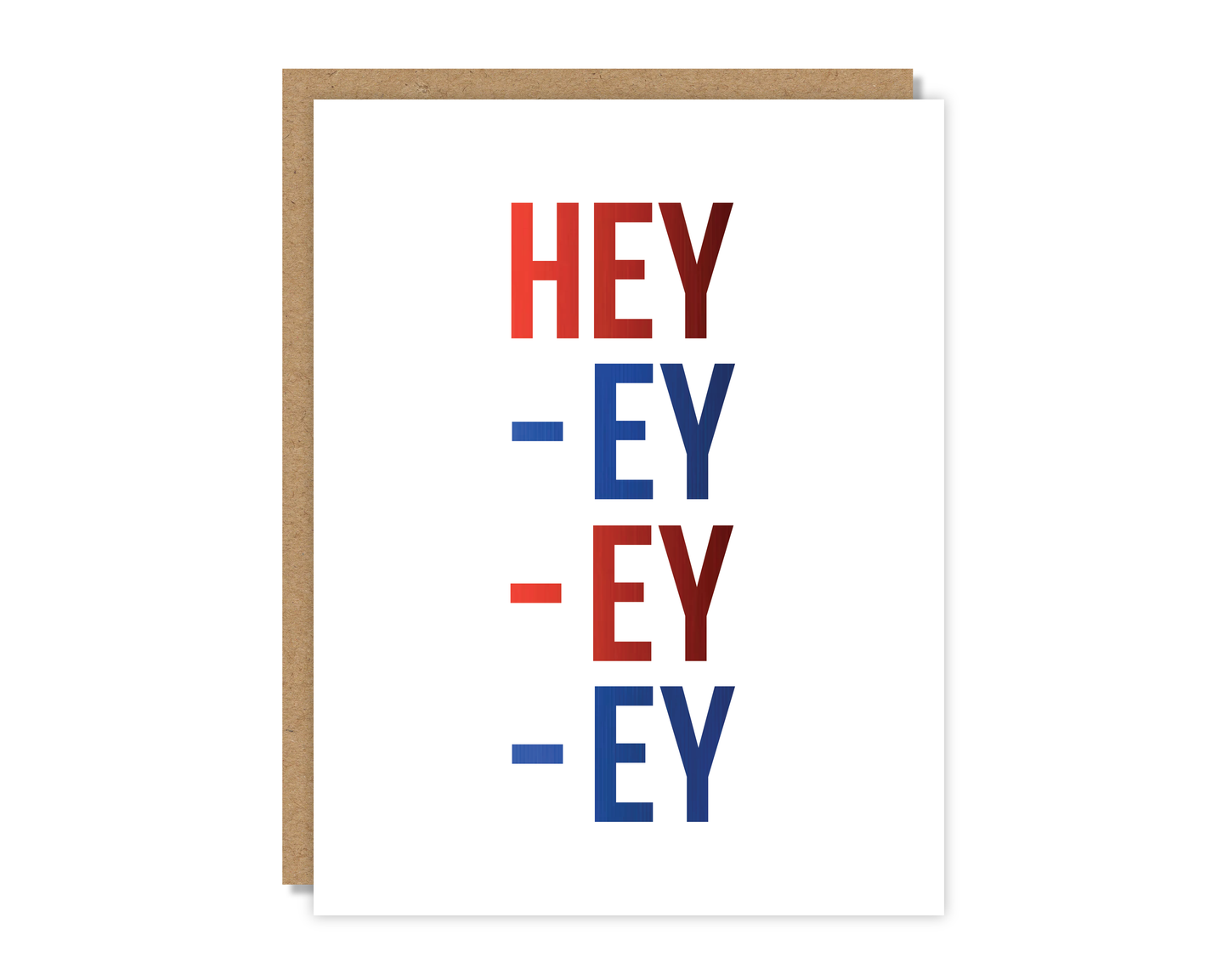 Hey -ey -ey -ey Card | Buffalo Bills Card