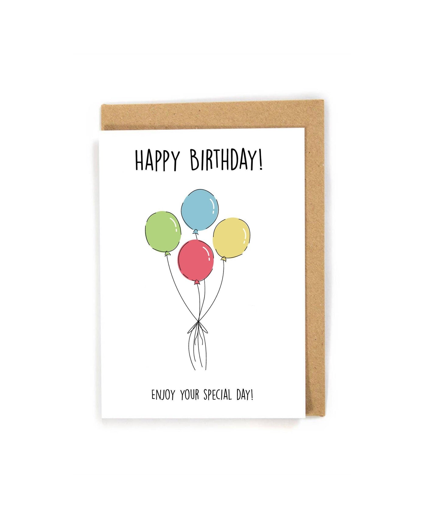 Densen Design Happy Birthday Enjoy Your Special Day card