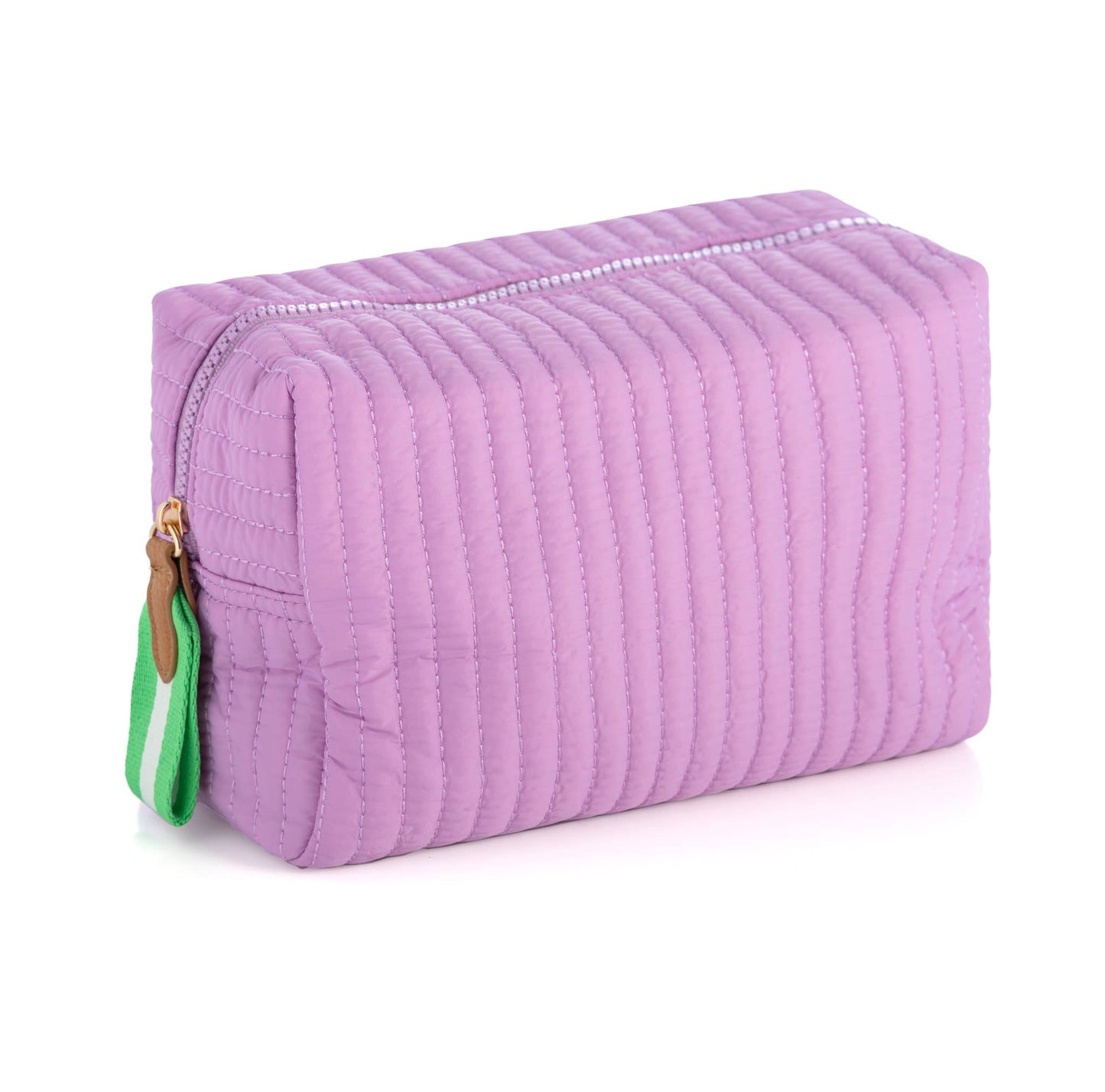 EZRA LARGE COSMETIC BAG: Lilac