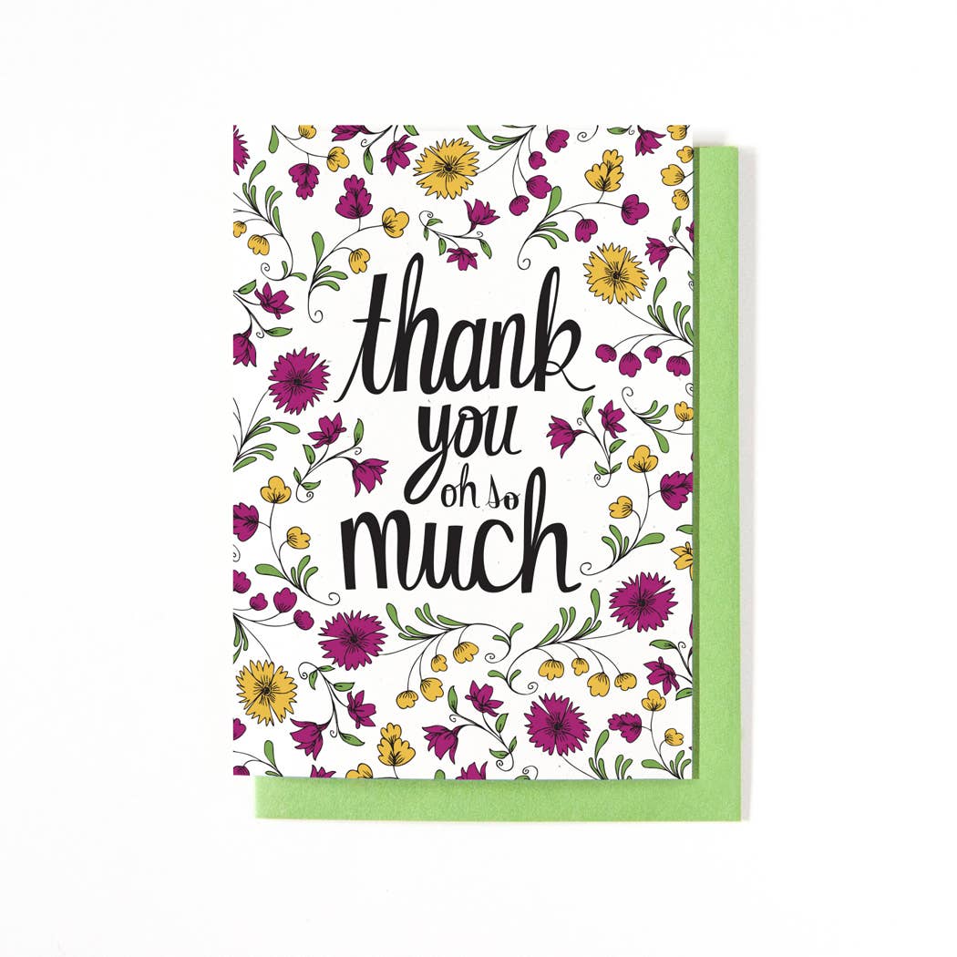 Thank You Oh So Much Card