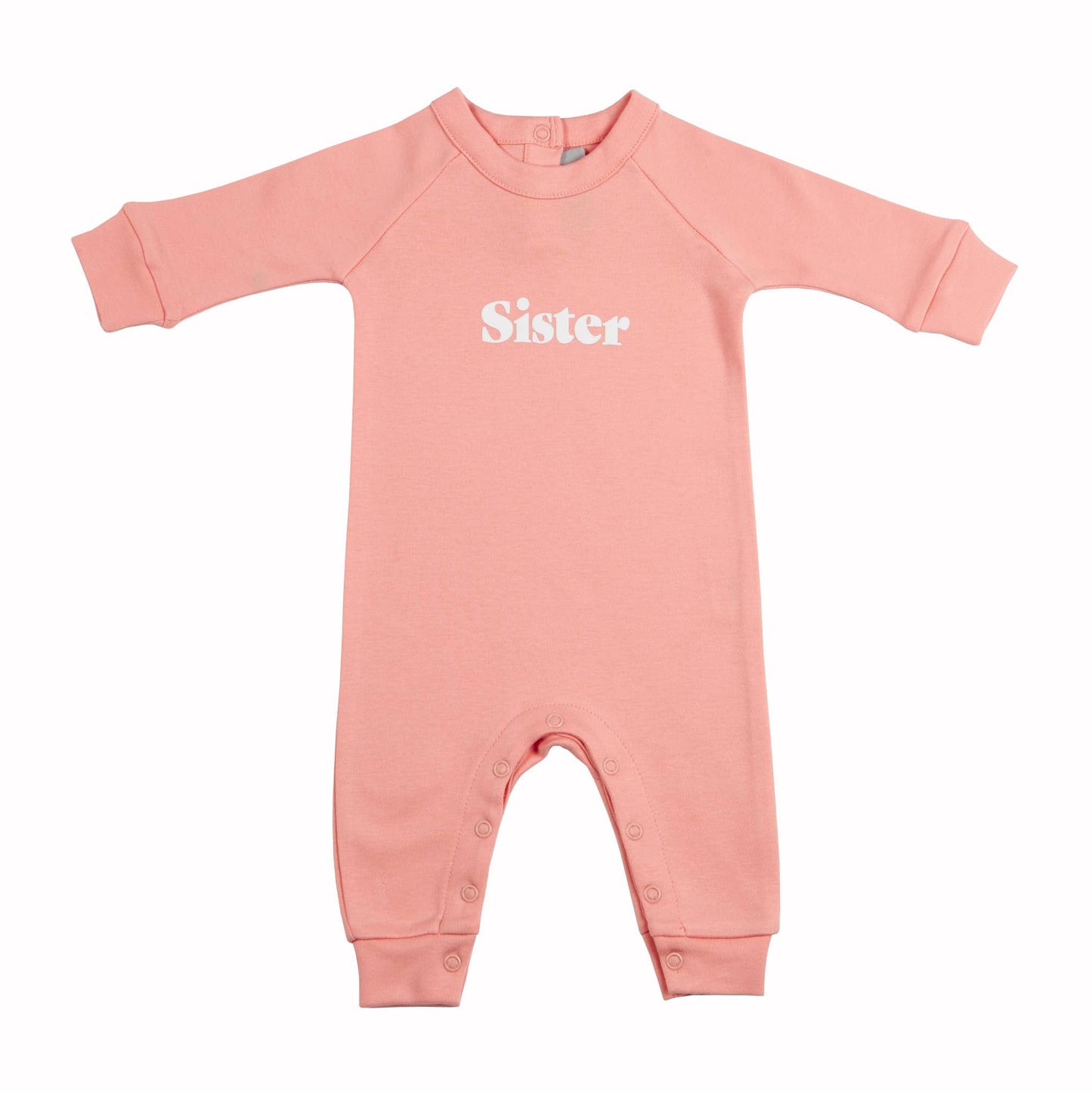 Rose Pink 'Sister' All-in-One…3-6mo