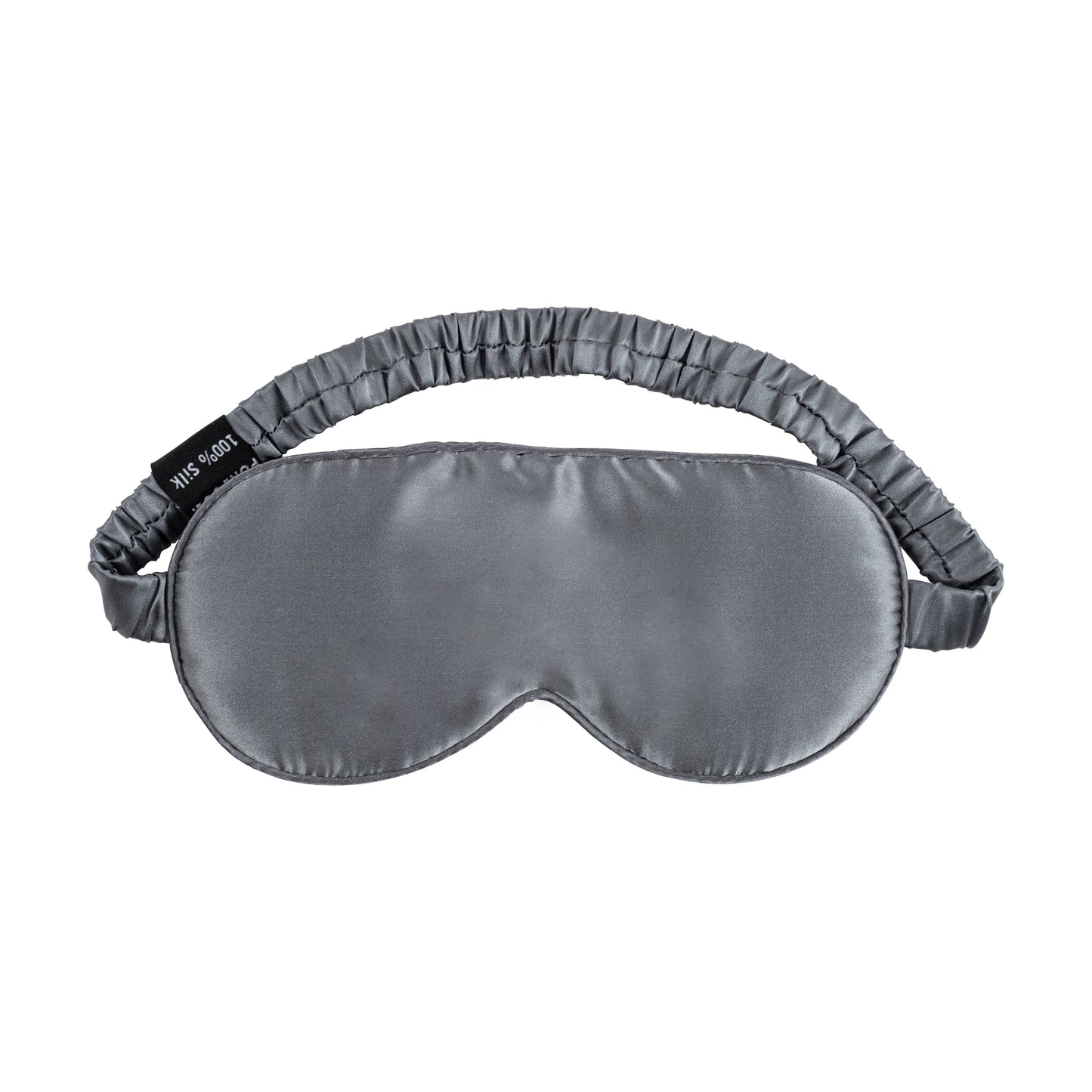 Mulberry Silk Eye Sleep Eye Mask - Silk Sleep Mask: Charcoal
