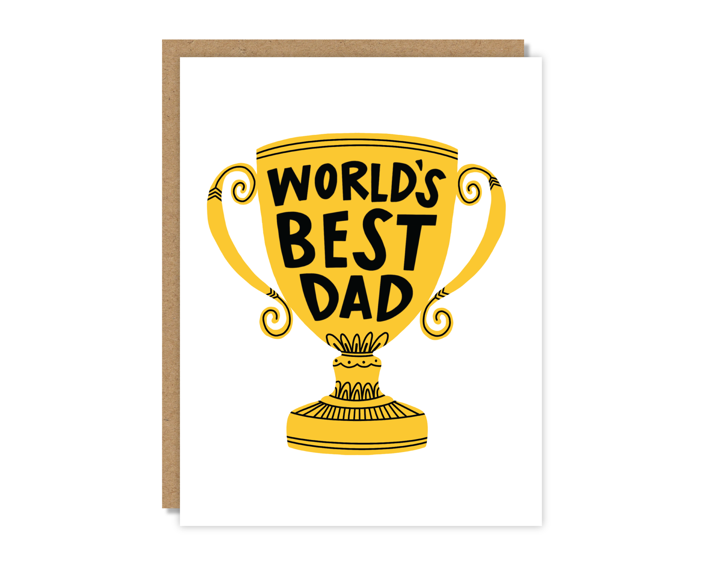 World's Best Dad Card